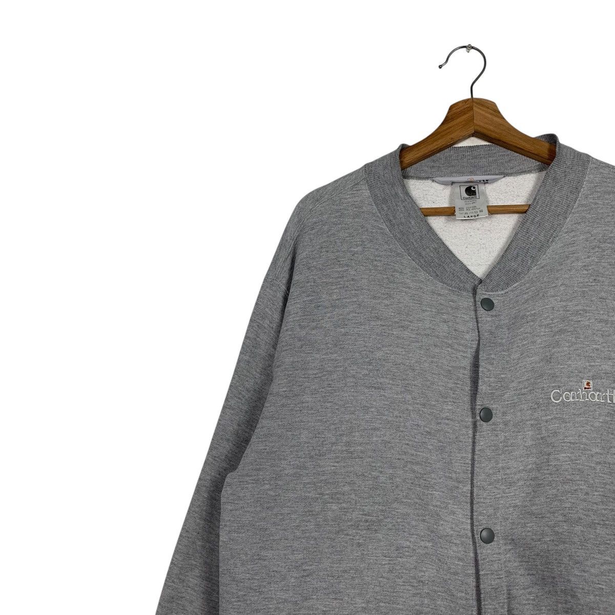 Carhartt Carhatt Snap Button Sweater Jacket Size US L / EU 52-54 / 3 - 6 Thumbnail