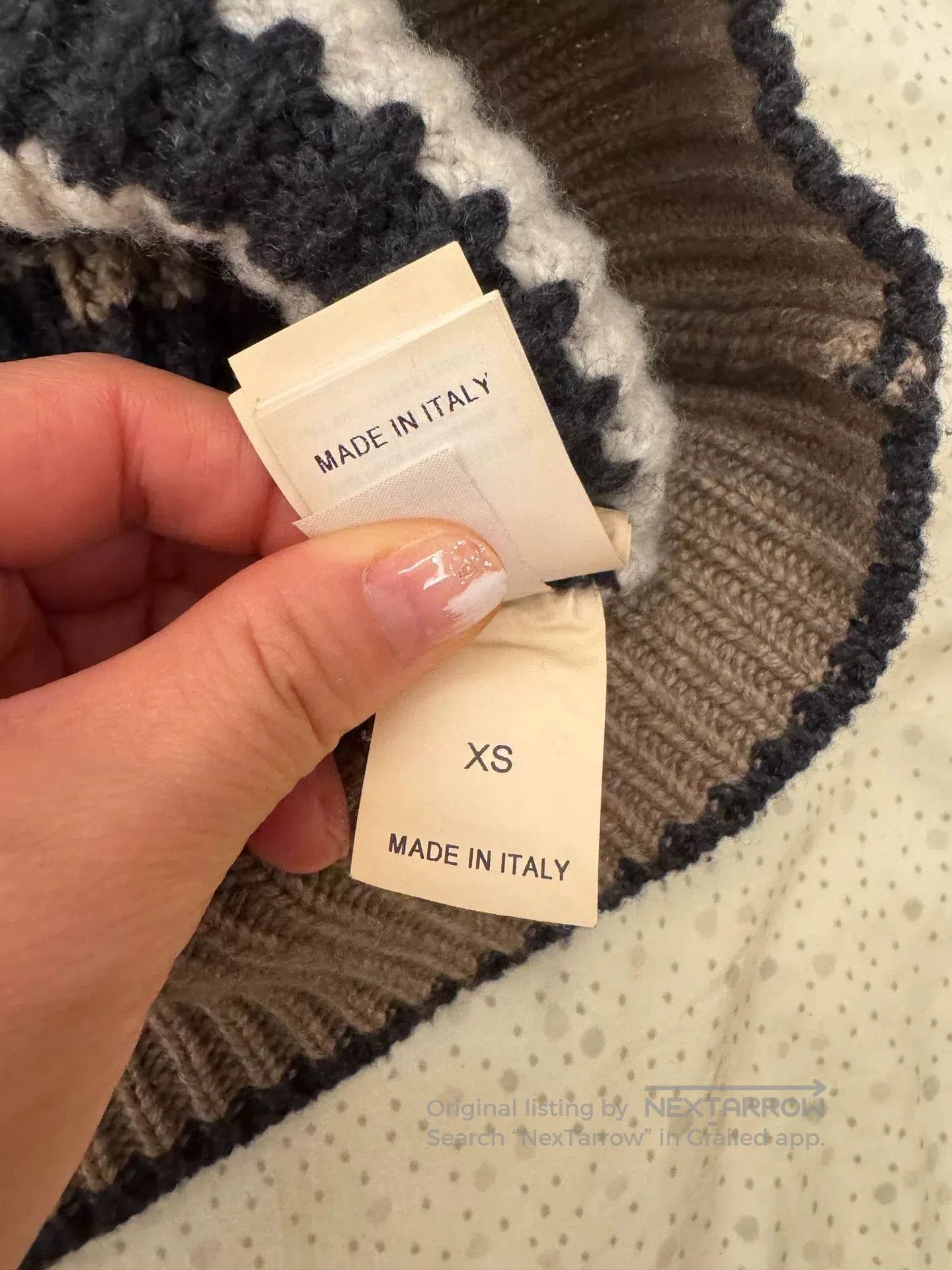 Brunello Cucinelli Brunello Cucinelli Striped Cashmere Sweater. Size US XS / EU 42 / 0 - 5 Thumbnail