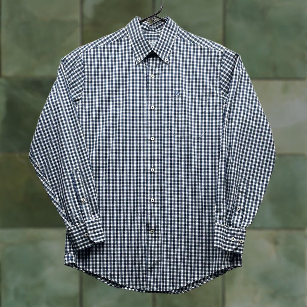 Southern Tide Southern Tide Shirt Mens Small Classic Fit Blue White Gingham Check Plaid Preppy Button-Up Size US S / EU 44-46 / 1 - 1 Thumbnail