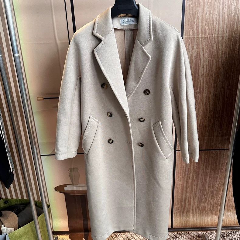 Max Mara Max Mara Beige Long Coat Size M / US 6-8 / IT 42-44 - 1 Thumbnail