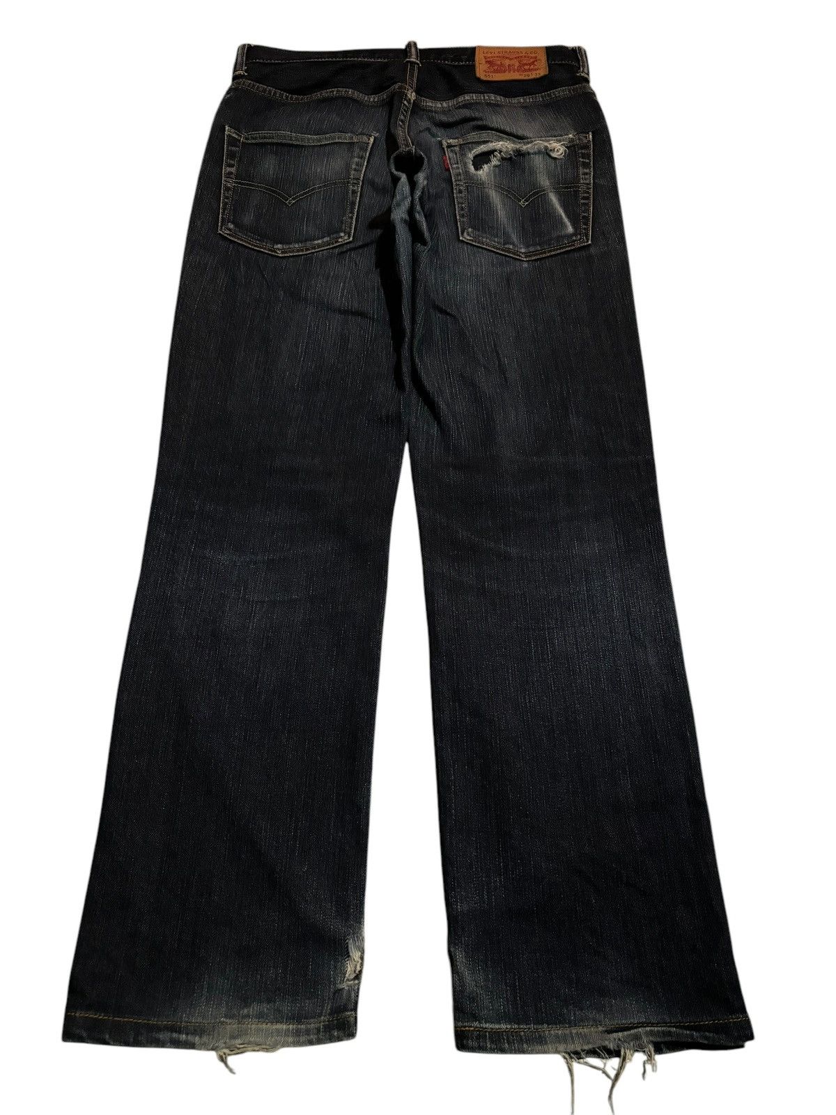Levi's Levi’s Lot 551 Season Faded Distressed Jeans Size US 29 - 2 Thumbnail