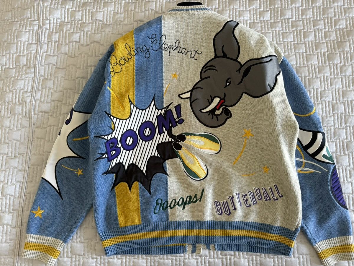 Kenzo KENZO Bowling Elephant Cardigan Size M Size US M / EU 48-50 / 2 - 2 Thumbnail