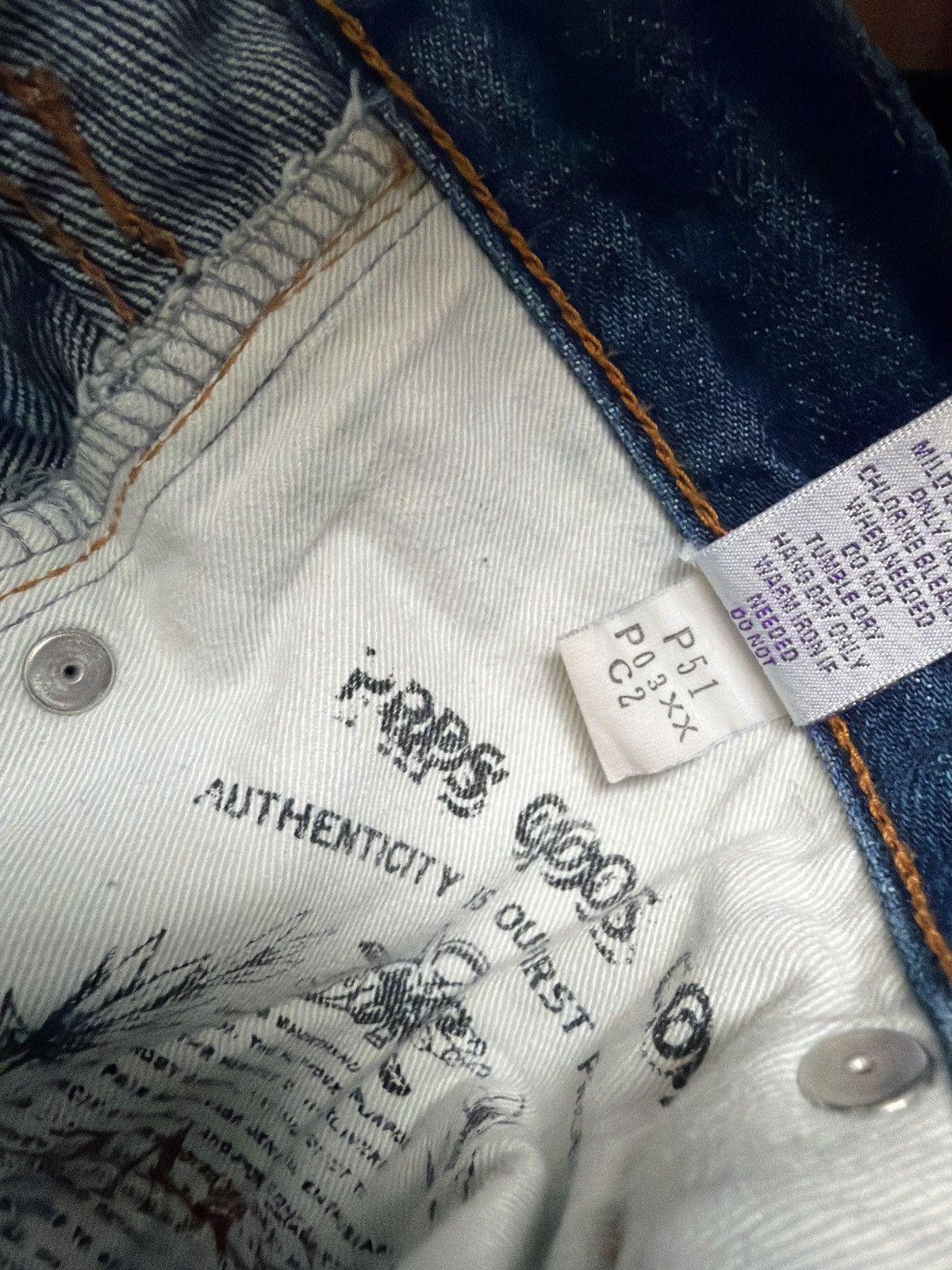 Prps PRPS Rambler – Limited Edition Nr. 057 Selvedge Denim Size US 32 / EU 48 - 5 Thumbnail