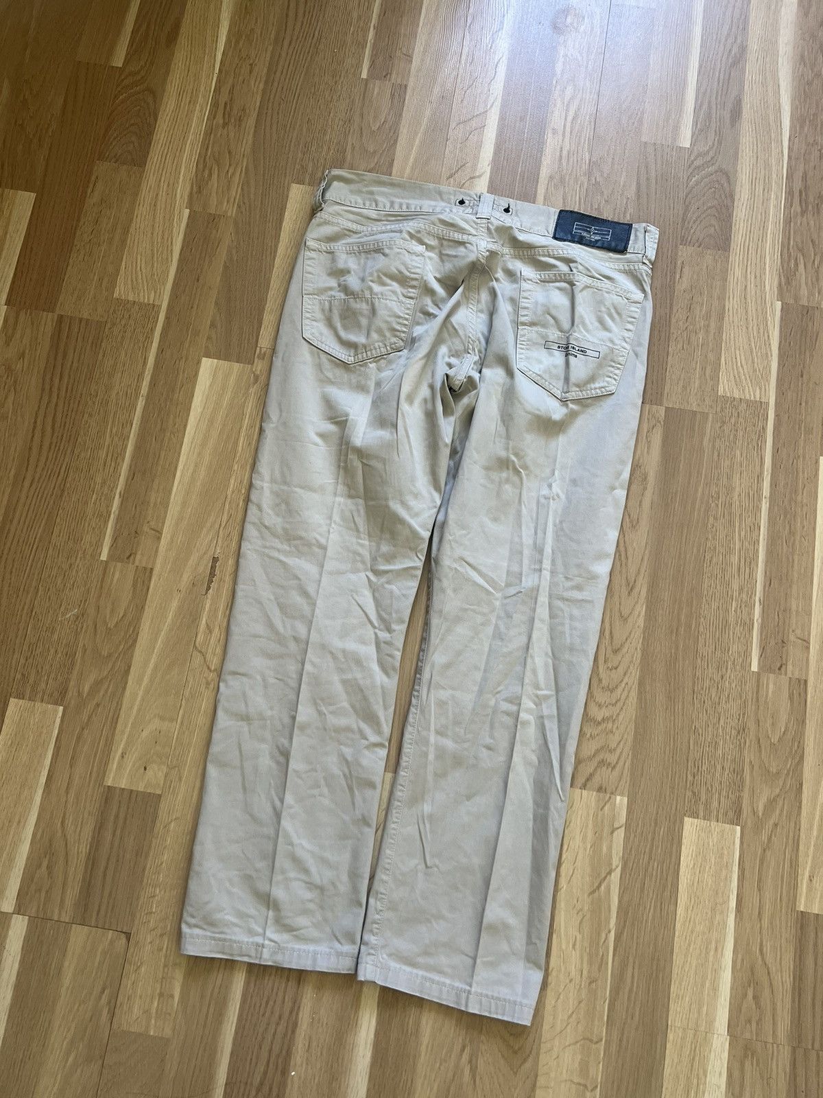 Vintage Stone island denim vintage pants mini logo Size US 34 / EU 50 - 2 Thumbnail