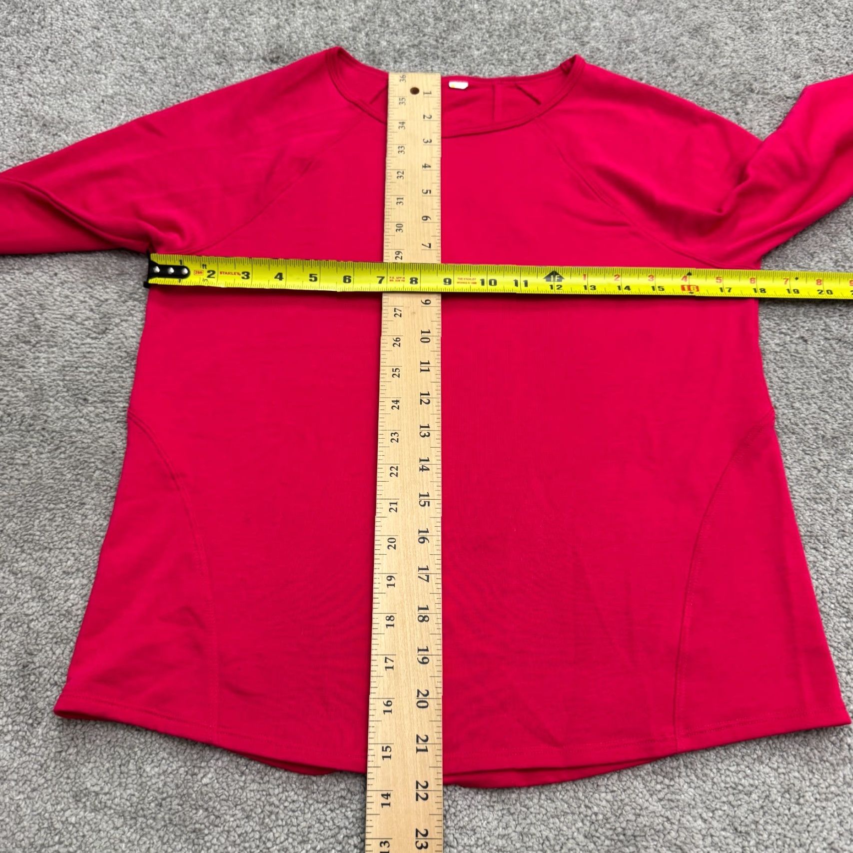 Vintage Zella Pullover Sweatshirt Womens Small Pink Crew Neck Thumbholes Active Stretch Shirt Size S / US 4 / IT 40 - 7 Thumbnail