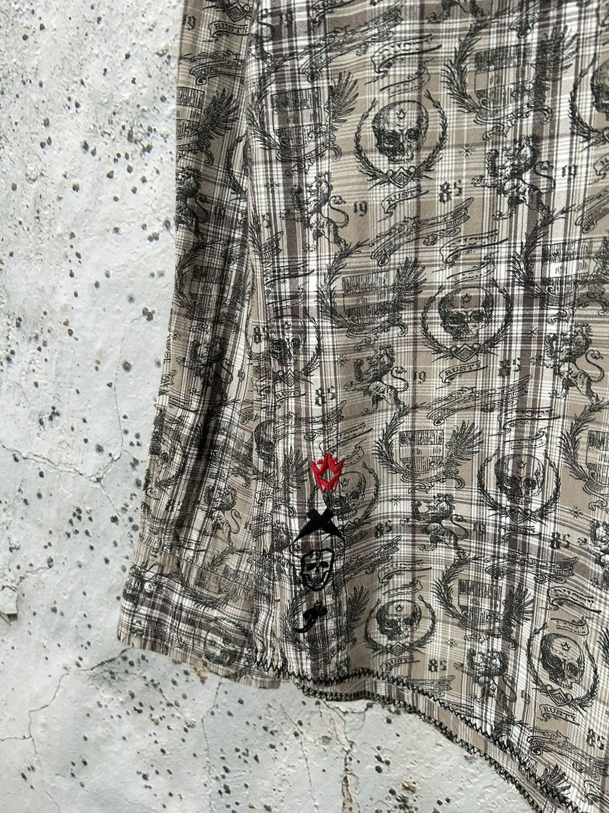 Vintage Vintage Avantgarde Grunge Punk Shirt Y2K 00s Hype Size US S / EU 44-46 / 1 - 5 Thumbnail