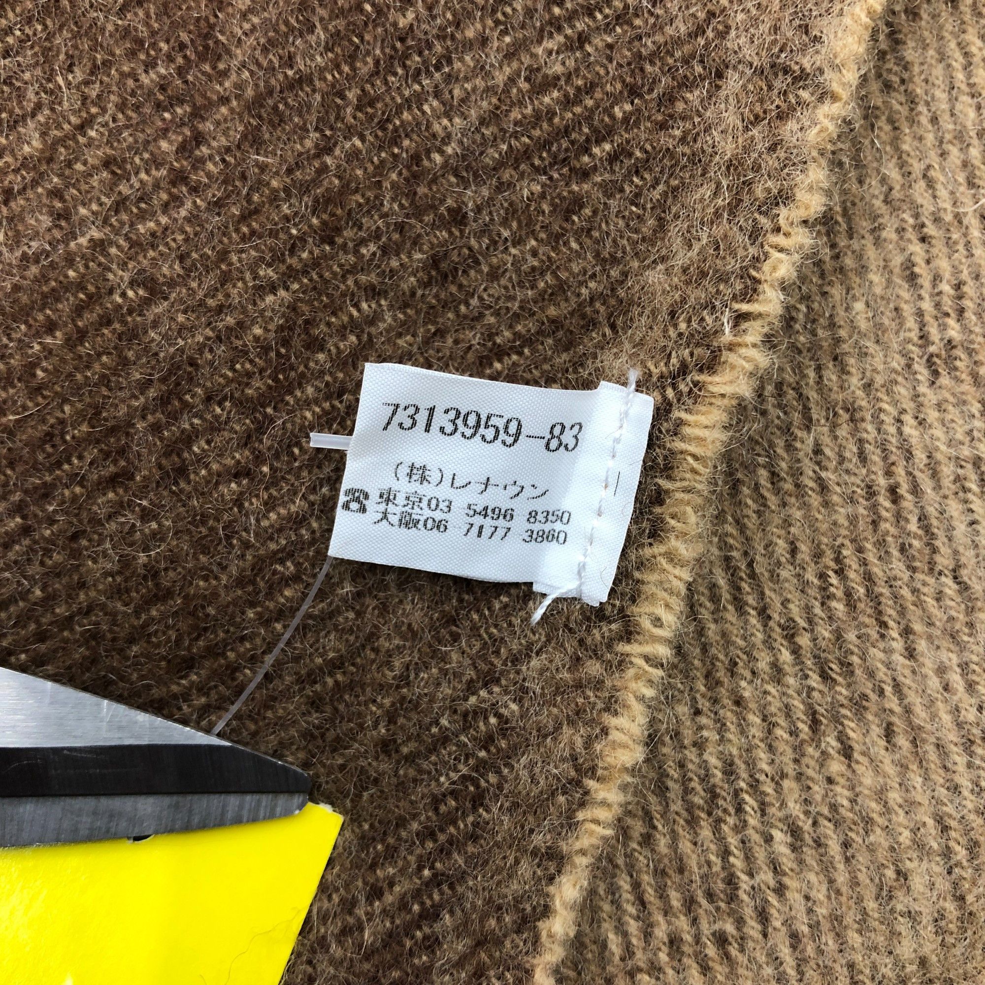 Japanese Brand Vintage Arnold Palmer Scarf Muffler Wool Cashmere Scarves Size ONE SIZE - 5 Thumbnail