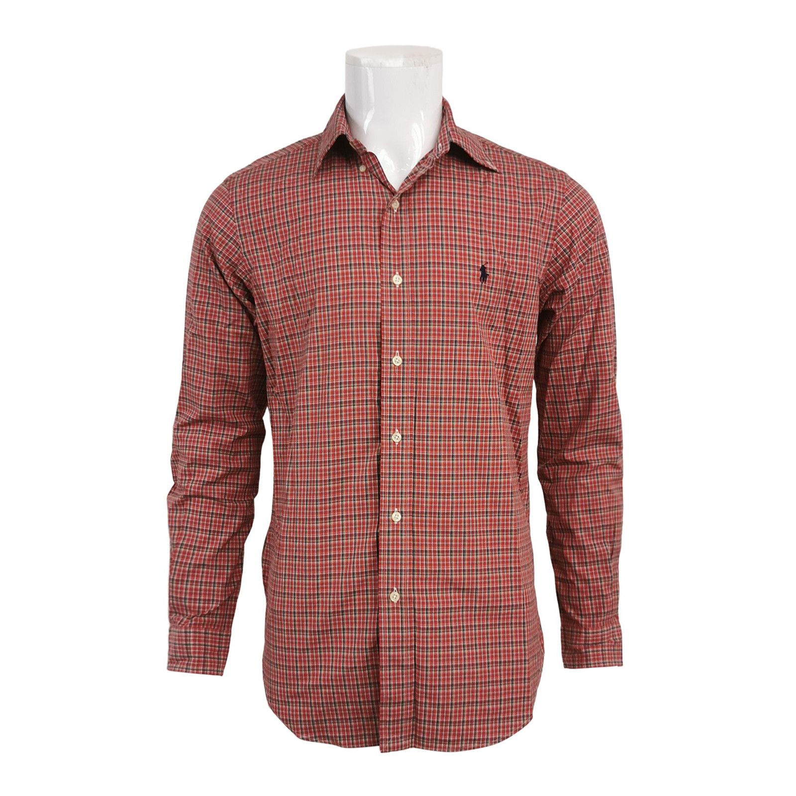 Ralph Lauren Ralph Lauren Checked Cotton Button Up Shirt S Size US S / EU 44-46 / 1 - 1 Thumbnail