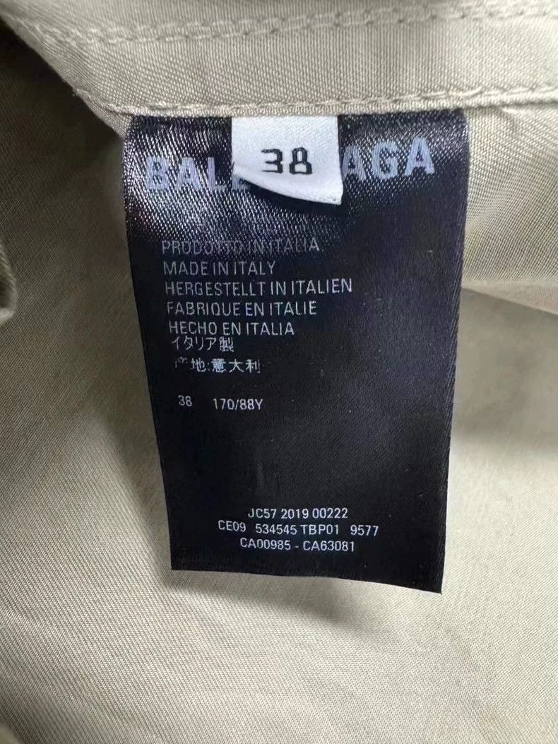 Balenciaga Balenciaga Tactical shirt with logo on back Size US XS / EU 42 / 0 - 5 Thumbnail