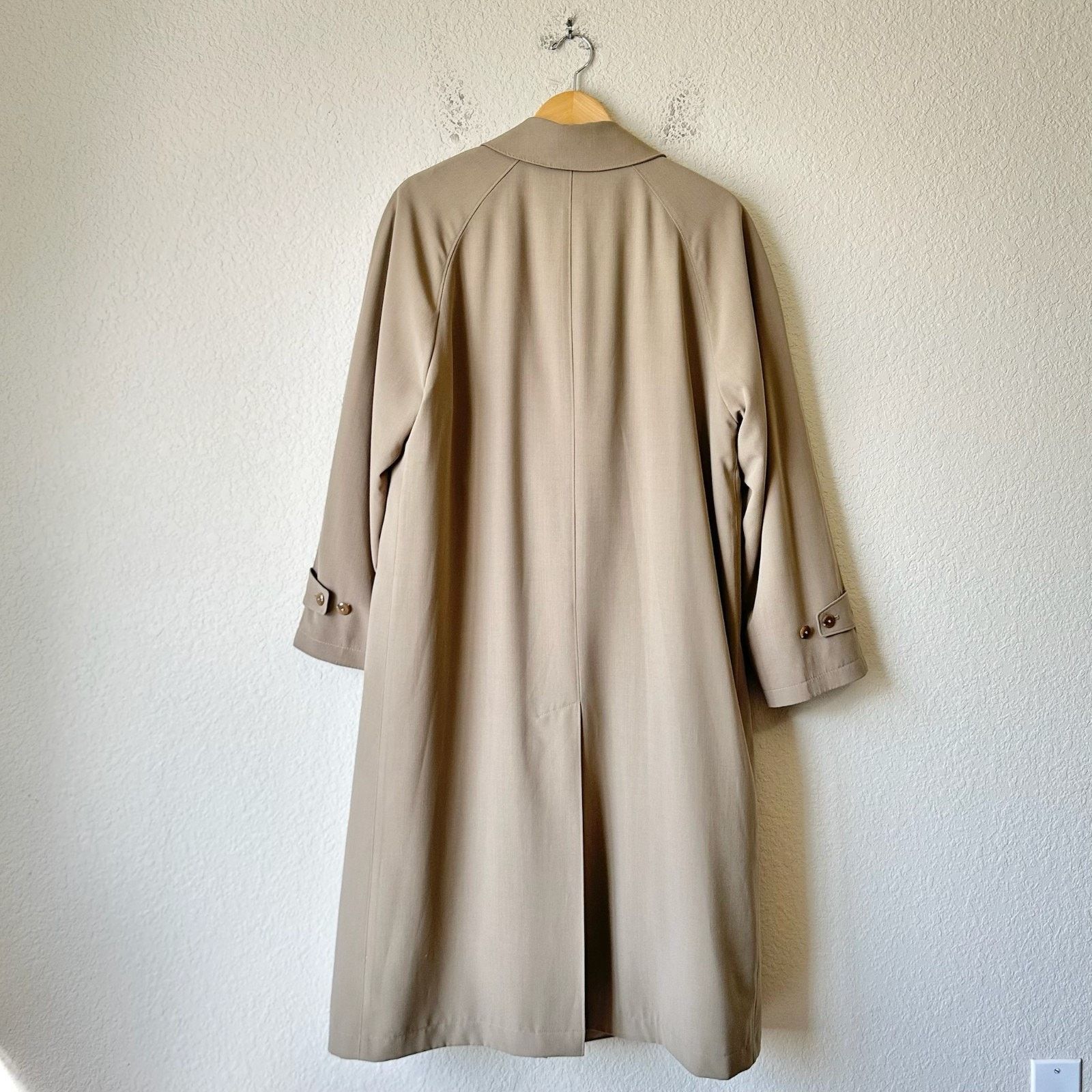 Sanyo SANYO Trench Coat Earth Beige Lined Belted Breath Thermo NWT Size US M / EU 48-50 / 2 - 2 Thumbnail