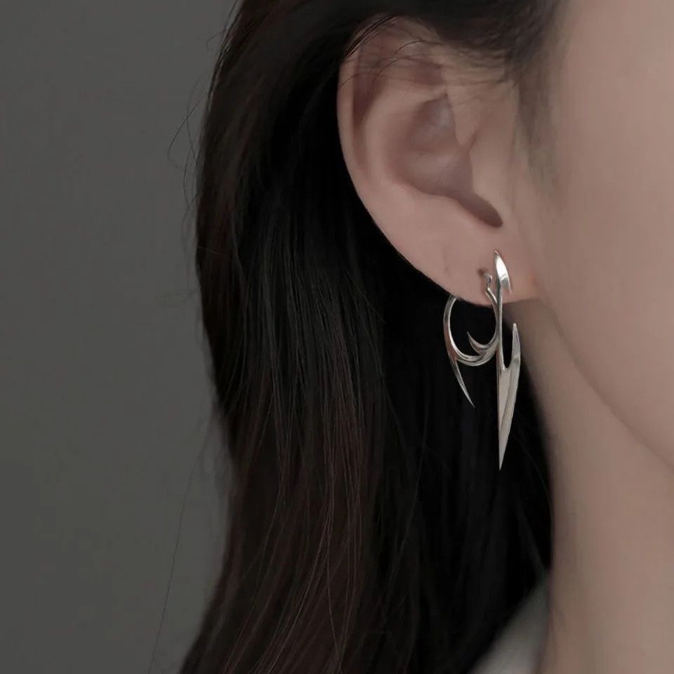 Jewelry Shiny Sleek Earrings Size ONE SIZE - 3 Thumbnail