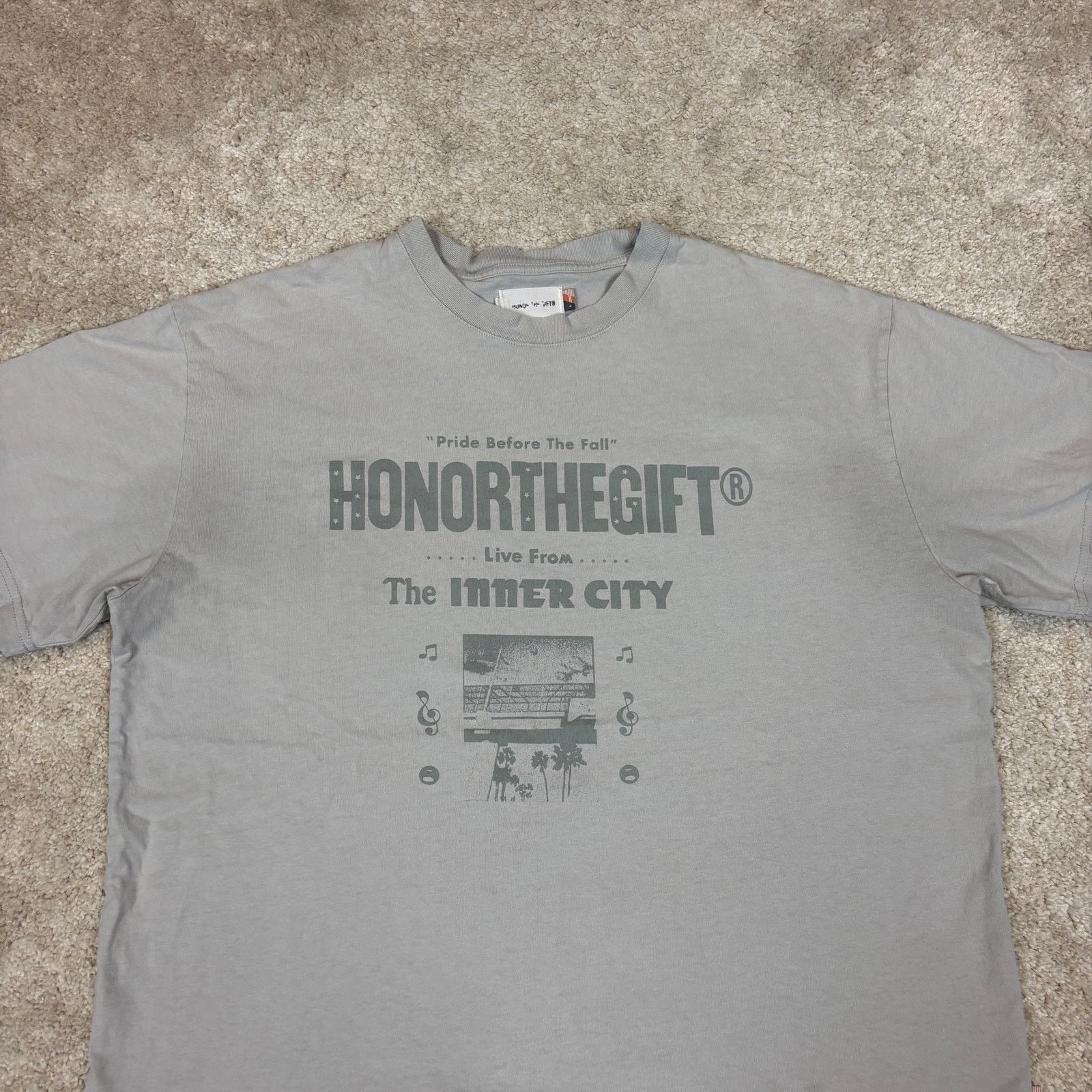 Honor the Gift Honor The Gift Stereo Live From The Inner City Shirt Men's L Size US L / EU 52-54 / 3 - 2 Thumbnail