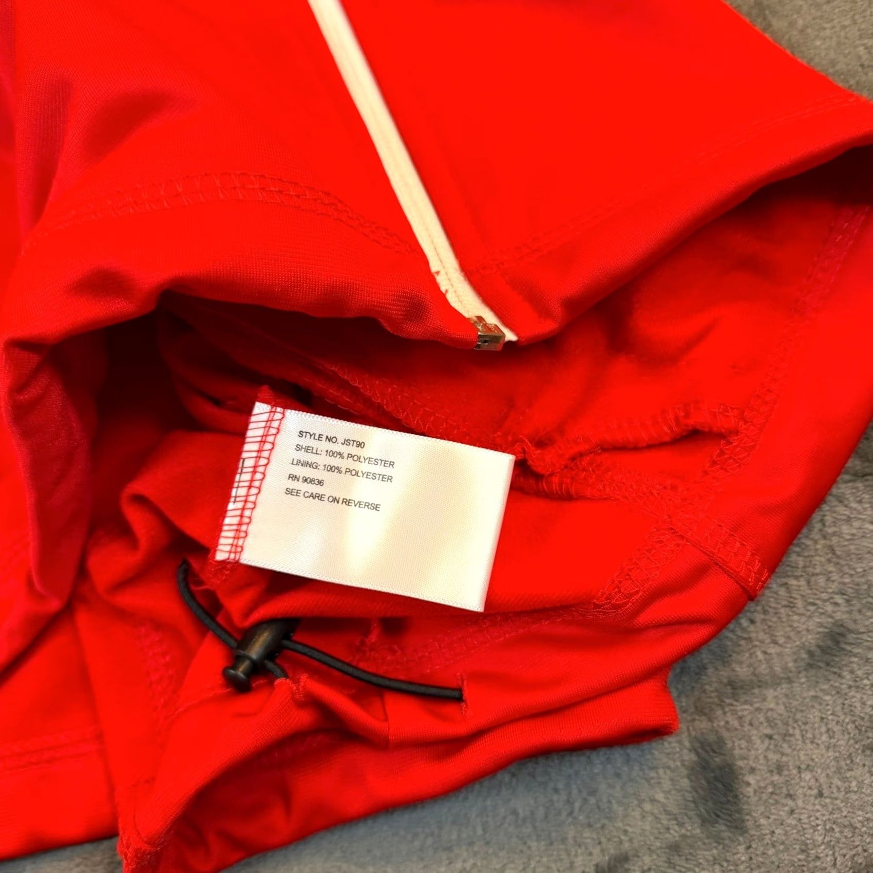 Delta Sport-Tek Delta Chi Fraternity Red Full Zip Track Jacket Men XL Jacket Size US XL / EU 56 / 4 - 5 Thumbnail