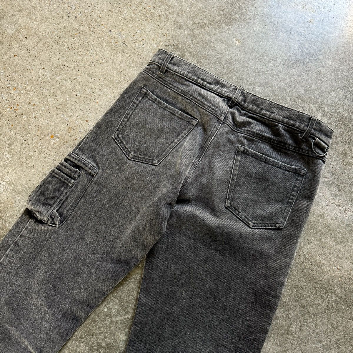 Raf Simons Raf Simons AW04 Ma-1 pocket denim jeans Size US 31 - 5 Thumbnail