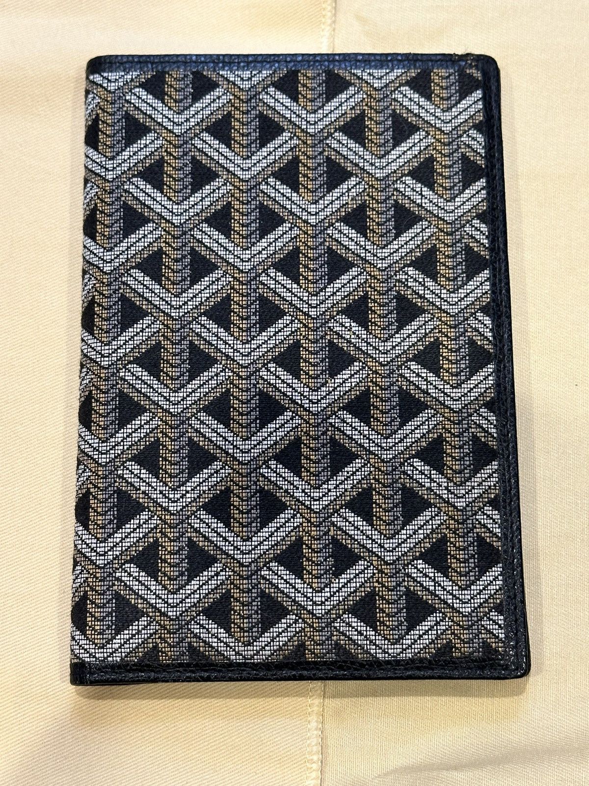 Vintage Offer Vintage Goyard Jacquard Woven Passport Wallet Grailed