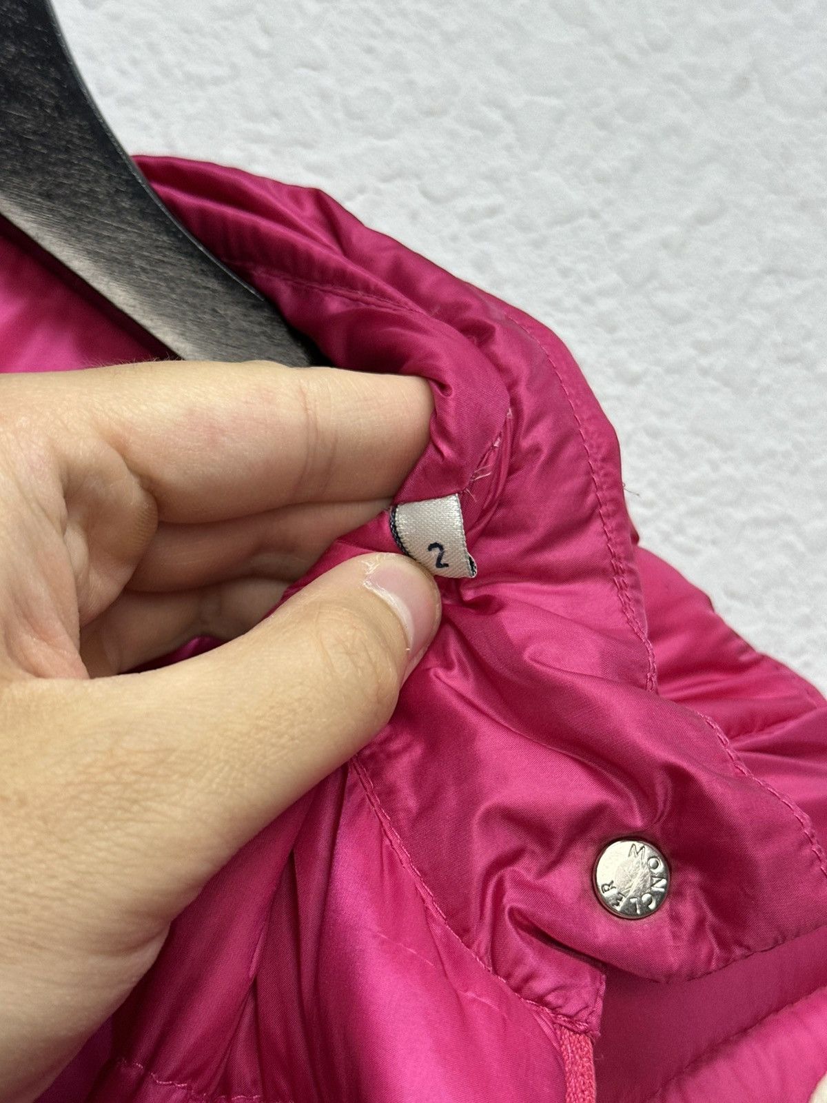 Moncler Moncler Lans Down Puffer Jacket Pink Lightweight Size M / US 6-8 / IT 42-44 - 21 Thumbnail
