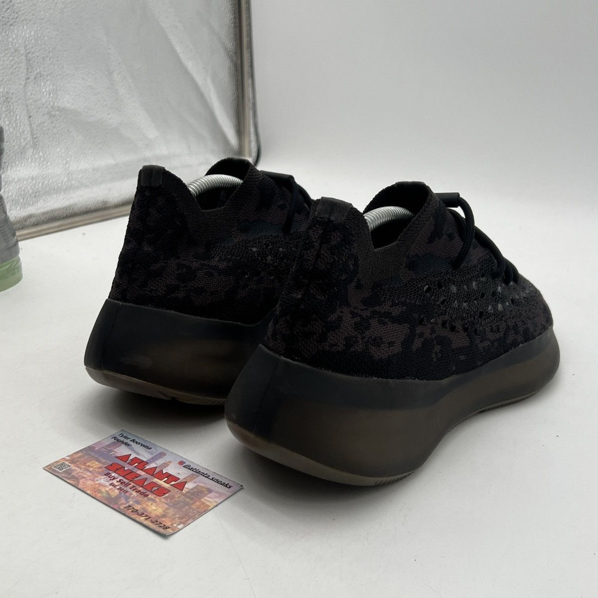 Adidas Yeezy boost 380 onyx non reflective Size US 8.5 / EU 41-42 - 5 Thumbnail