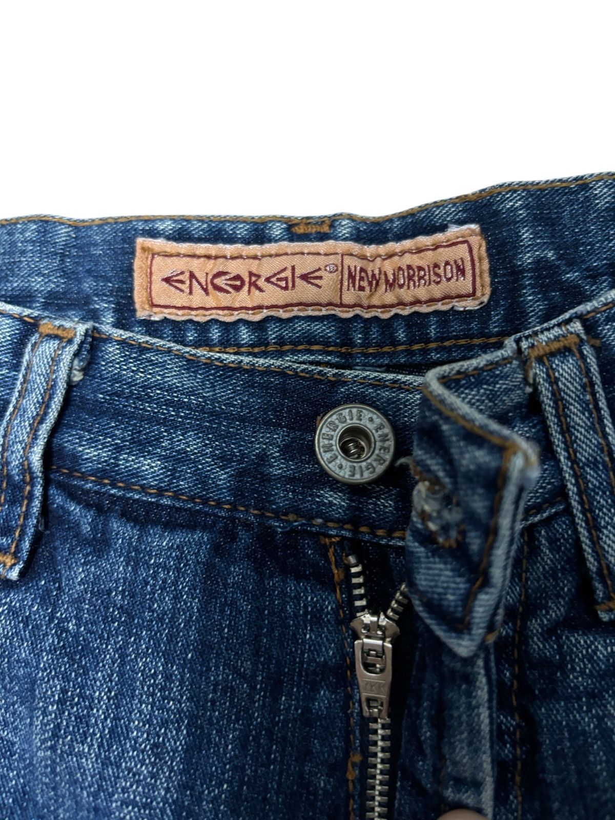 Energie Y2K Energie Italy Studded Flare Denim Jeans Size 29" - 4 Thumbnail