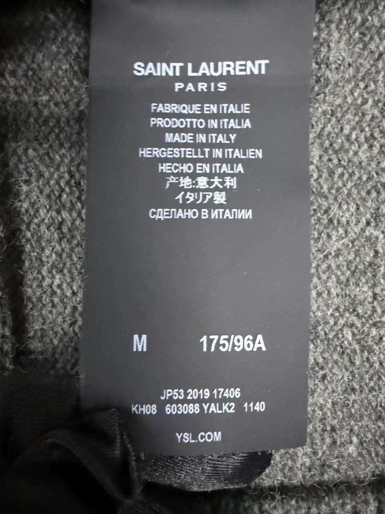 Yves Saint Laurent Saint Laurent Gray Camel Sweater 2502-Nextarrow Size US M / EU 48-50 / 2 - 4 Thumbnail