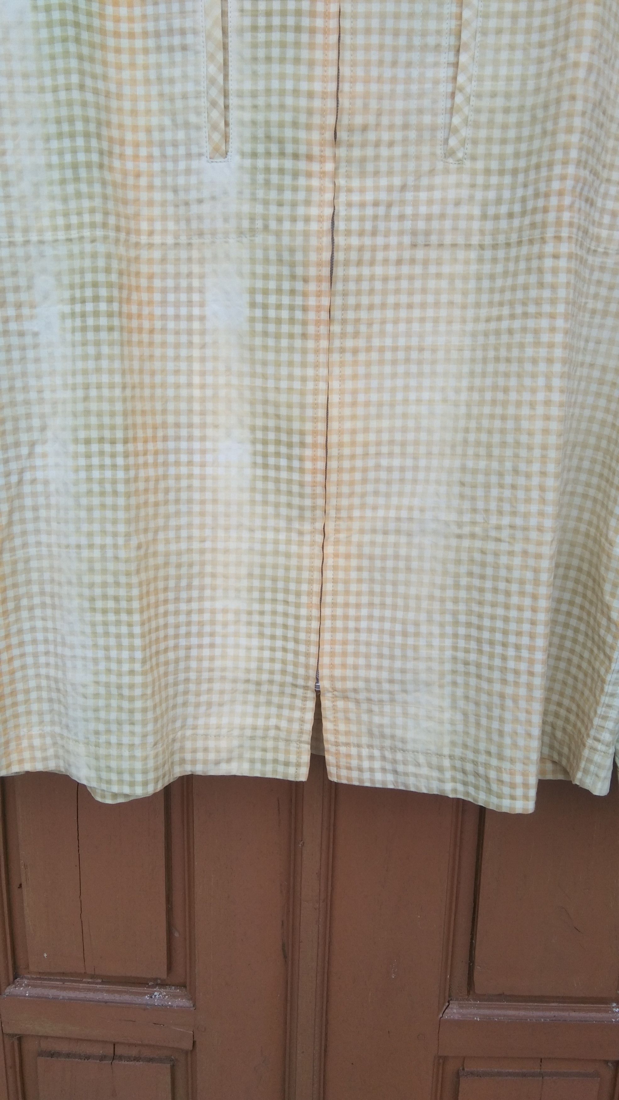 Japanese Brand Vtg rodano plaid zipper nylon shirt Size US M / EU 48-50 / 2 - 3 Thumbnail
