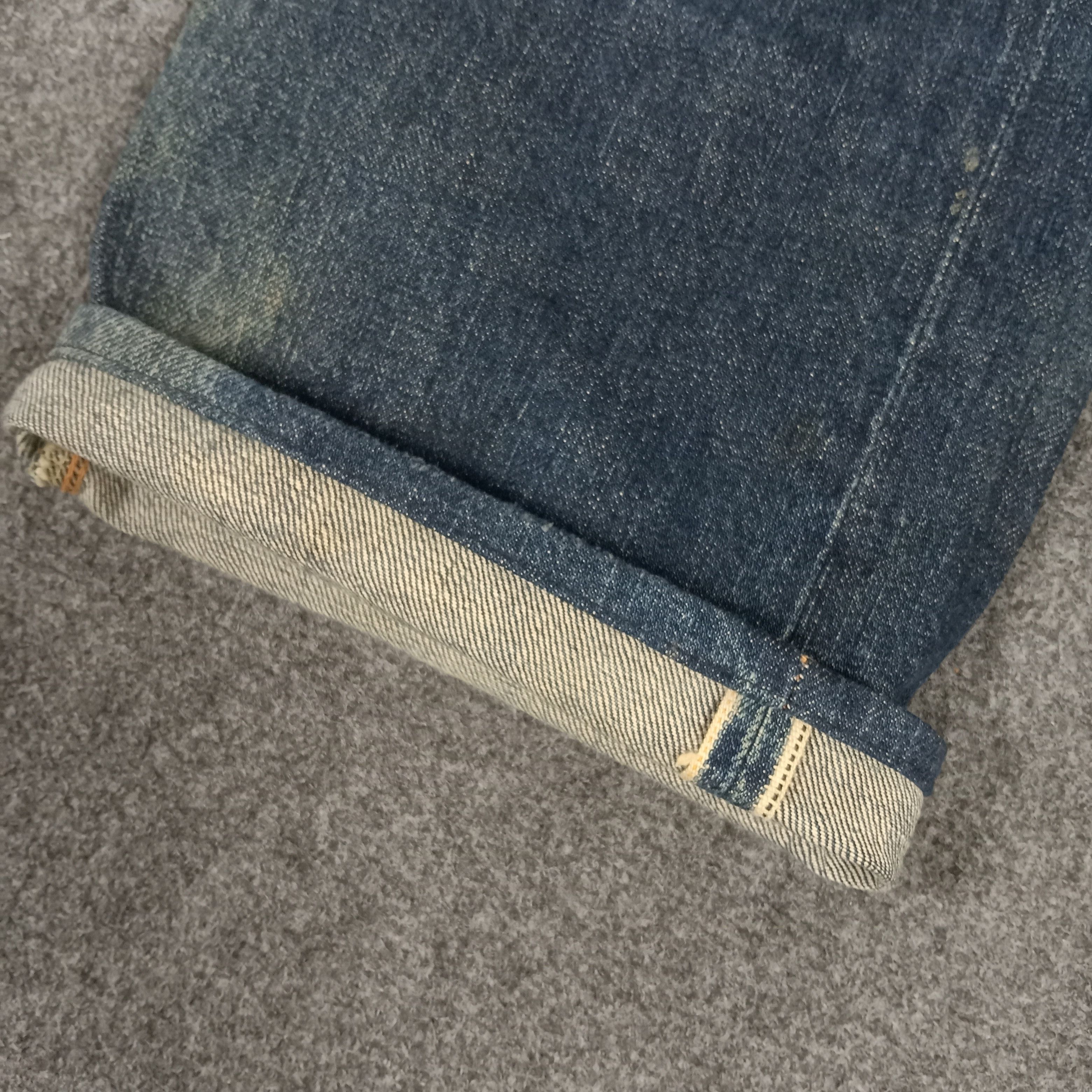 Japanese Brand × Vintage Evis Japanese Brand Daicock Custom Art Denim Jeans Size US 29 - 11 Thumbnail