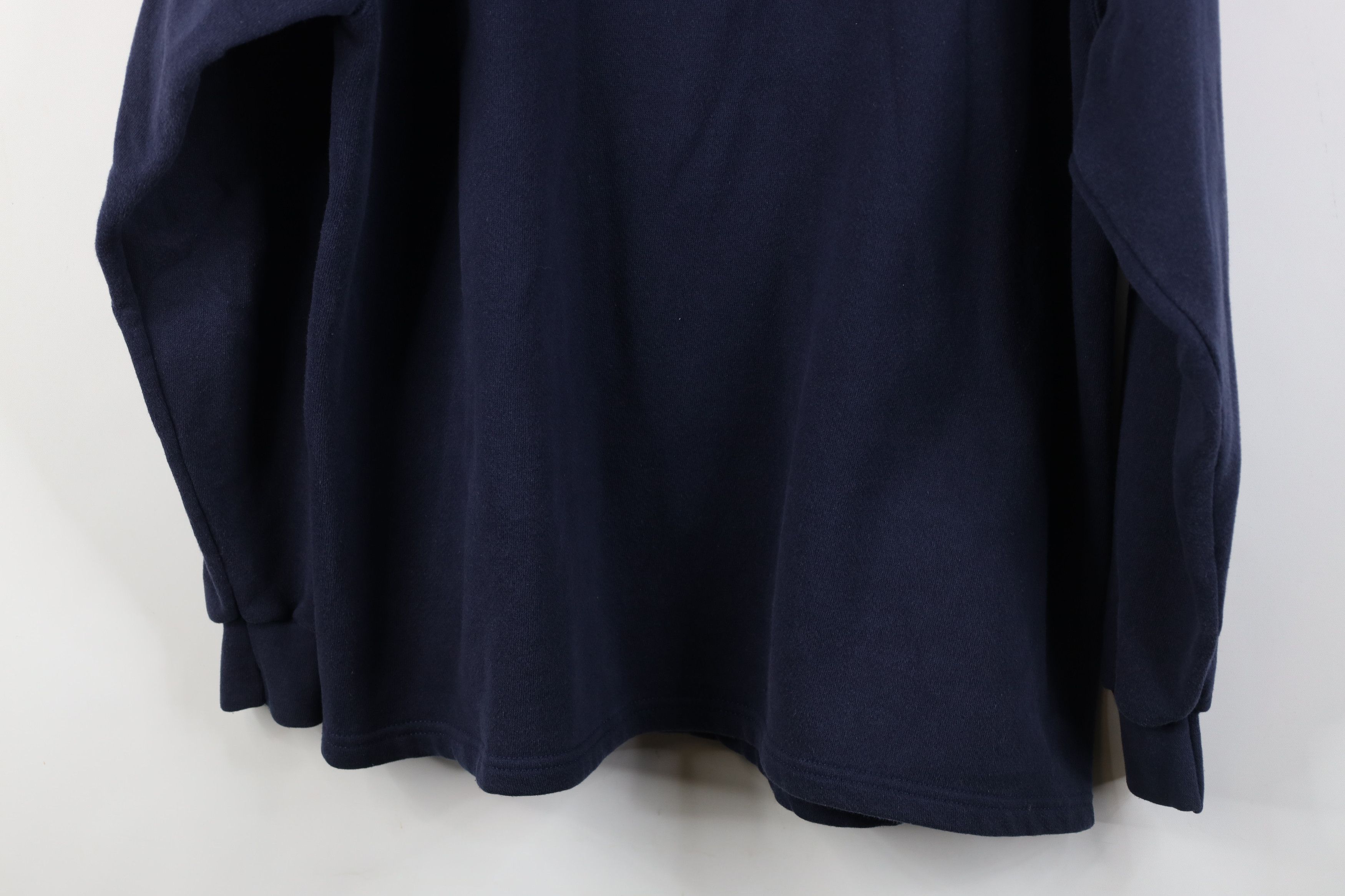 Vintage Vintage 90s Streetwear Heavy Half Zip Pullover Sweatshirt Size US XL / EU 56 / 4 - 13 Thumbnail