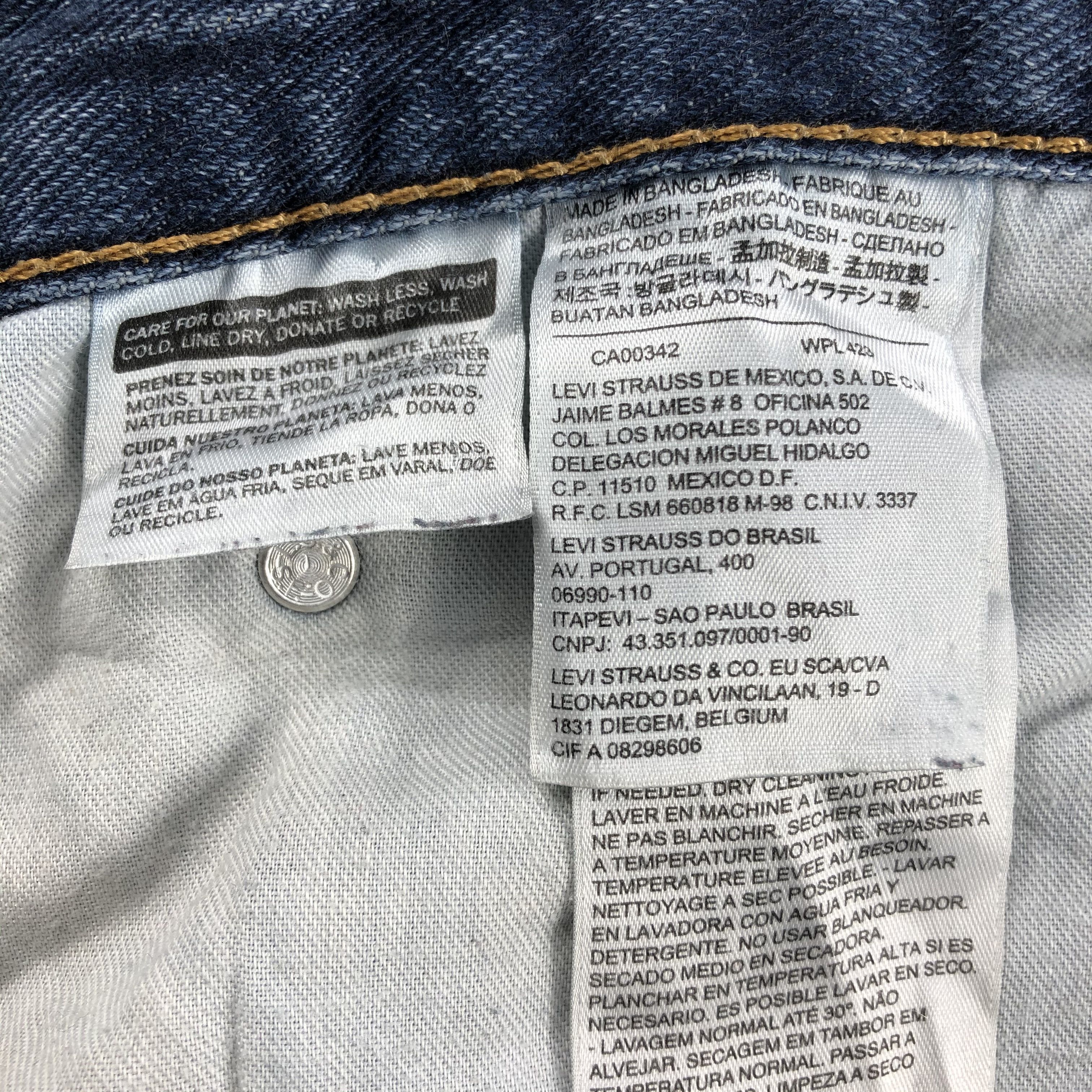 Levi's × Vintage Vintage Distress Levis 514 Jeans-JM1135 Size US 34 / EU 50 - 12 Thumbnail