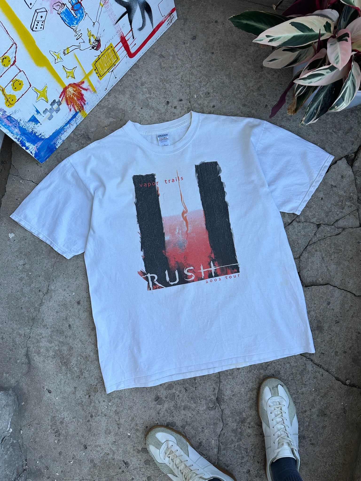 Band Tees Vintage Rush Band Tee Size US XL / EU 56 / 4 - 4 Thumbnail