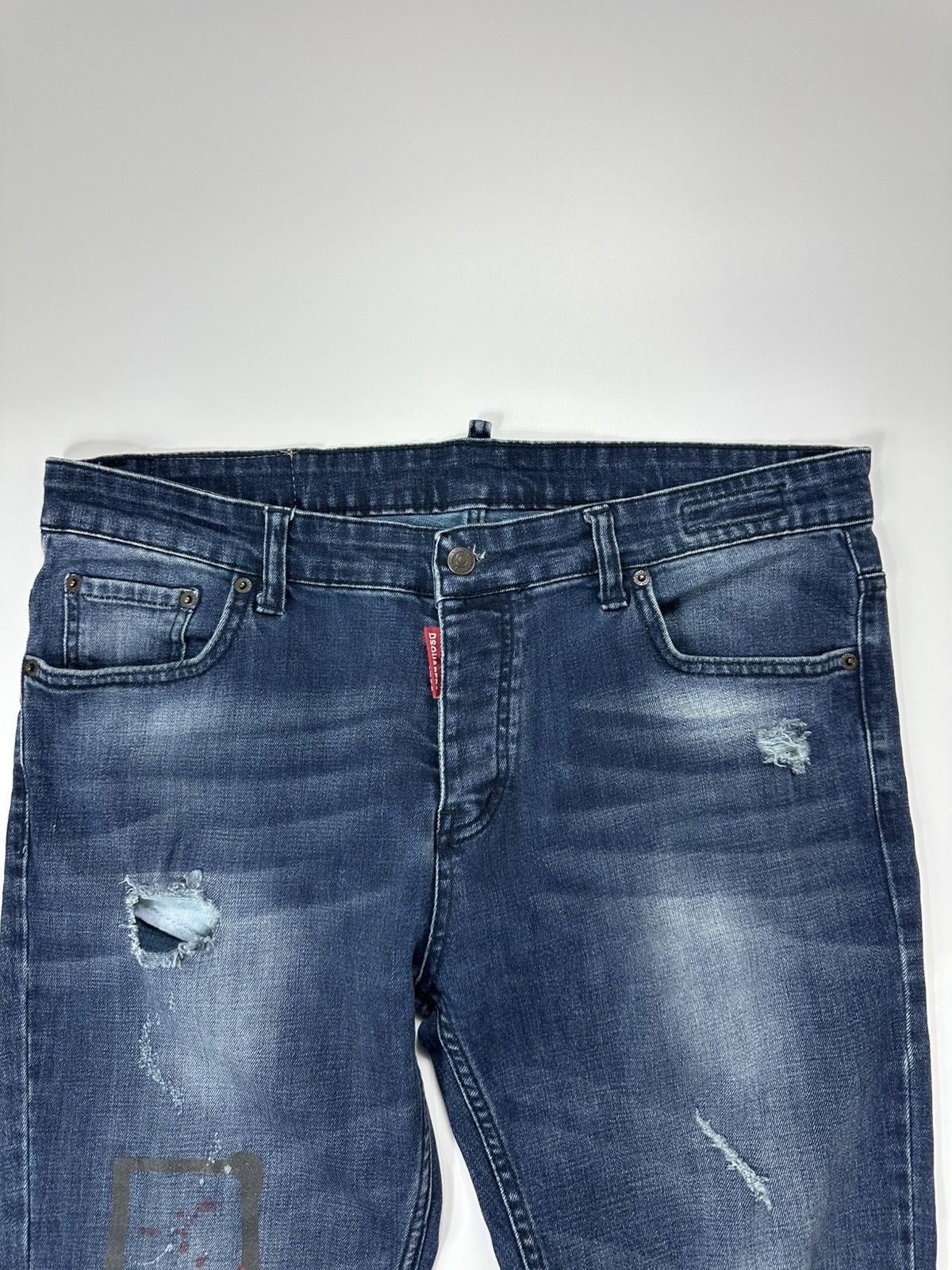 Dsquared2 Dsquared2 Denim Jeans Embroidered Logo Y2K Size US 32 / EU 48 - 8 Thumbnail