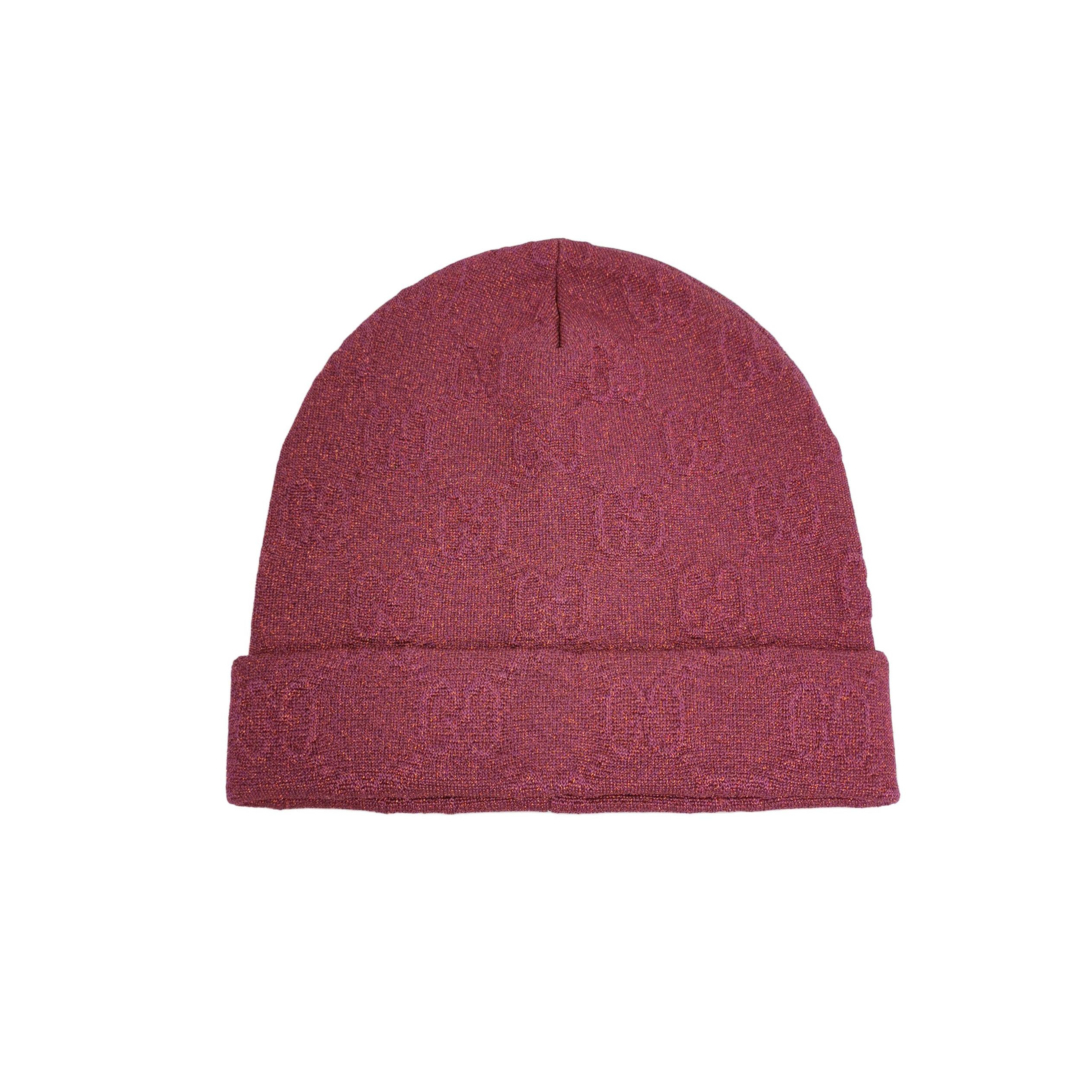 Gucci Gucci GG Logo Knit Beanie ONE SIZE Size ONE SIZE - 1 Thumbnail