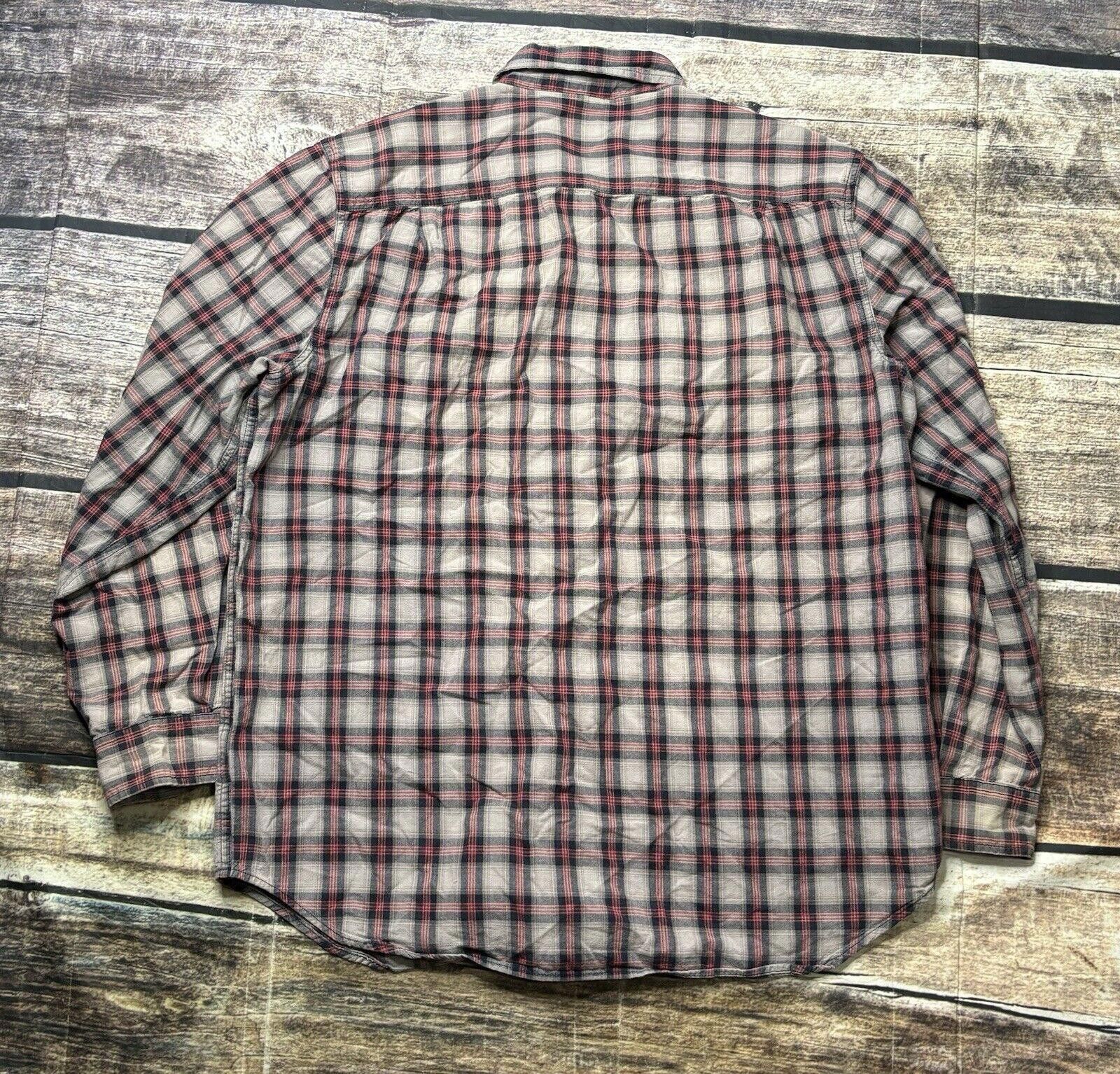 Carhartt Carhartt Flannel Shirt Men's Large Relaxed Fit Plaid Cotton Size US L / EU 52-54 / 3 - 3 Thumbnail