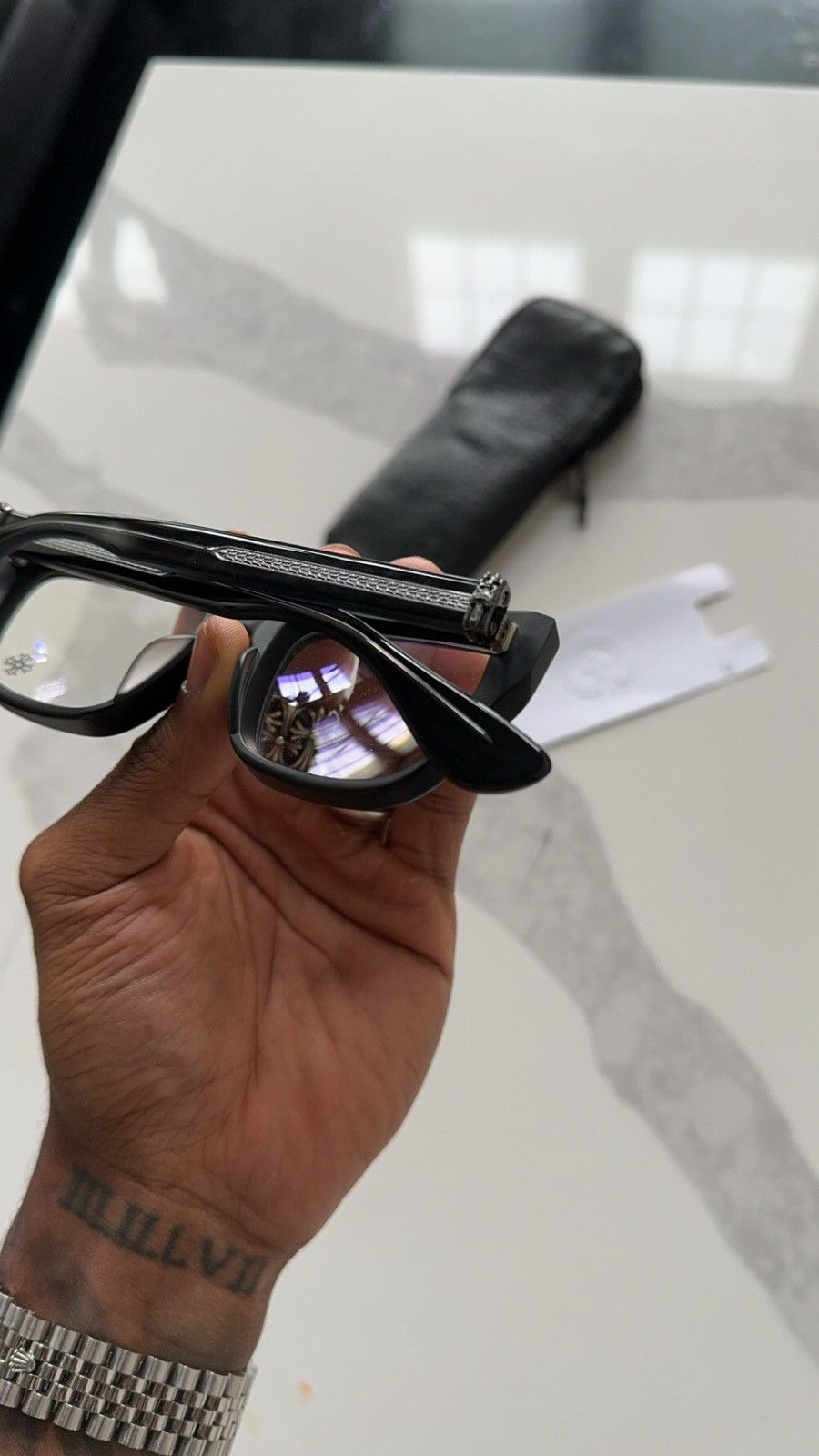 Chrome Hearts Chrome Hearts OPTITCAL FRAMES Size ONE SIZE - 8 Thumbnail