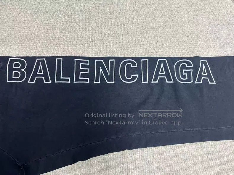 Balenciaga Balenciaga size S Mid-Rise Straight Loose Tapered Casual P Size US 27 - 3 Thumbnail