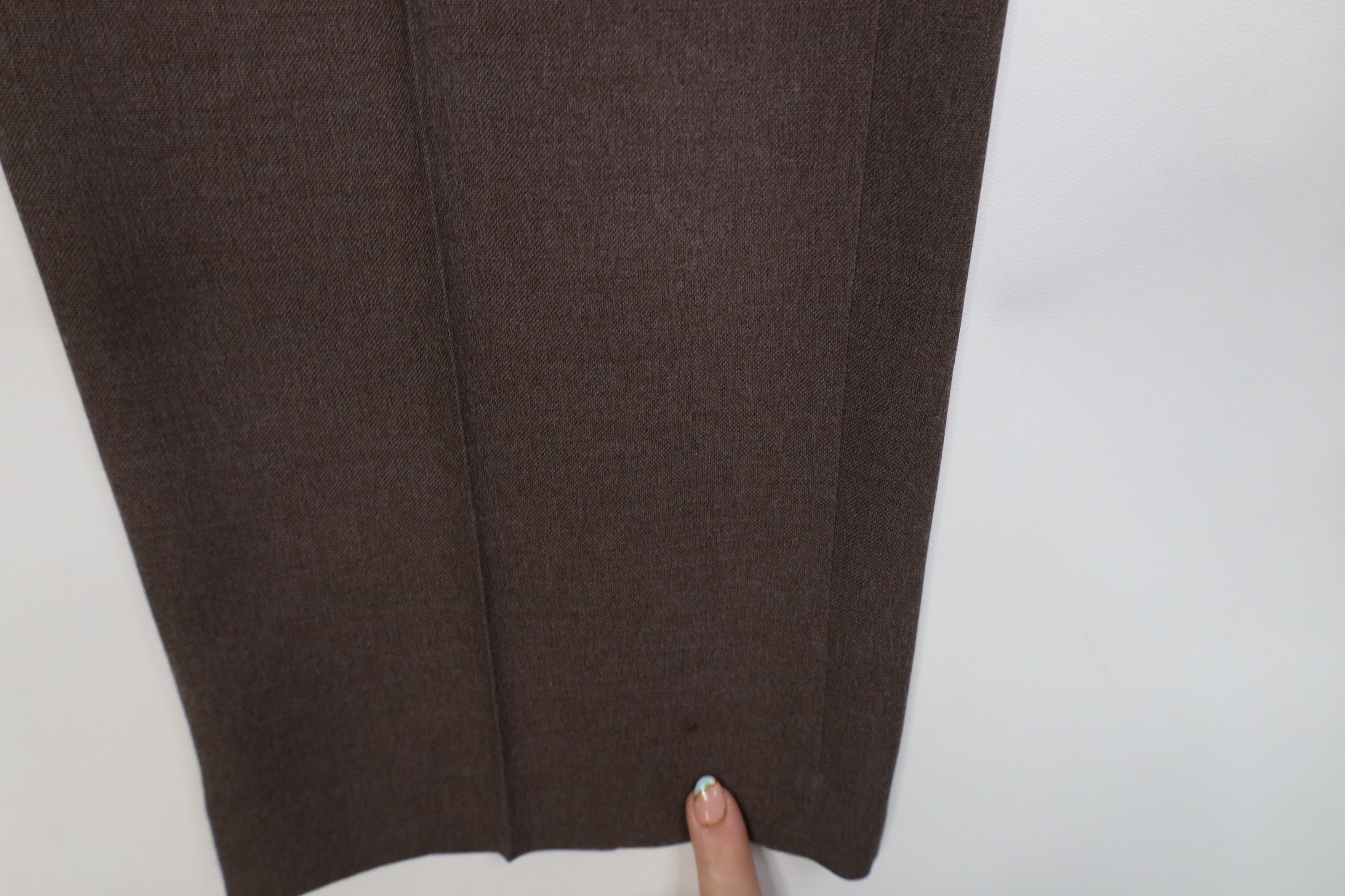 Vintage Vintage 70s Streetwear Wool Blend Wide Leg Chino Pants USA Size US 34 / EU 50 - 5 Thumbnail