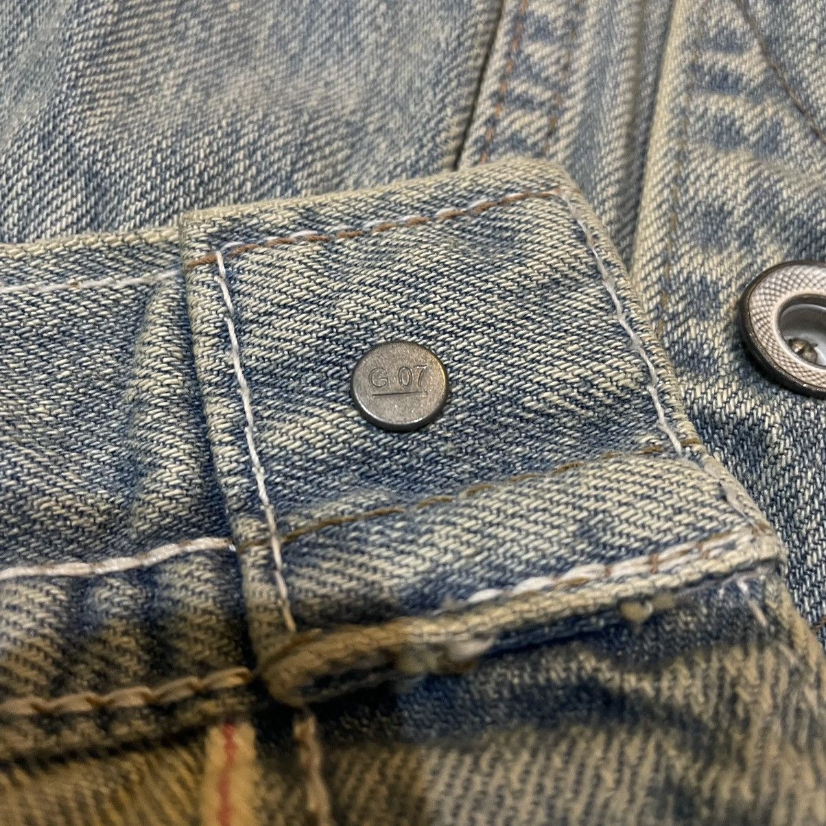 GOA Goa selvedge distressed denim jacket Size US S / EU 44-46 / 1 - 4 Thumbnail
