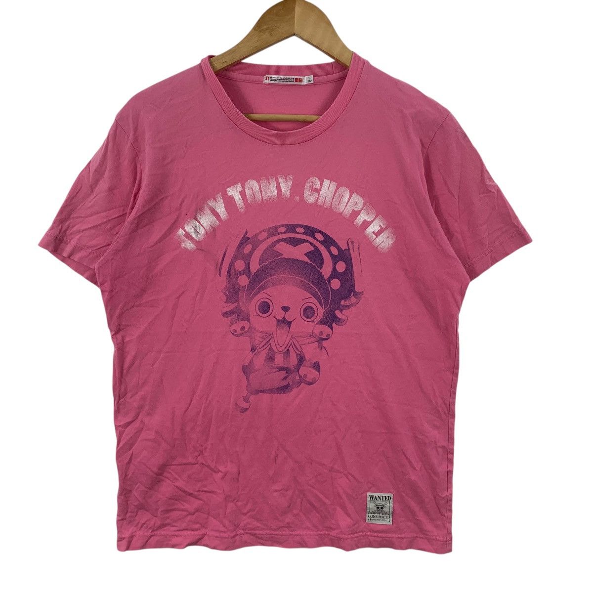 Anime ANIME ONE PIECE Tony Chopper Luffy Crew Pink Tee Shirt Top Size L / US 10 / IT 46 - 5 Thumbnail