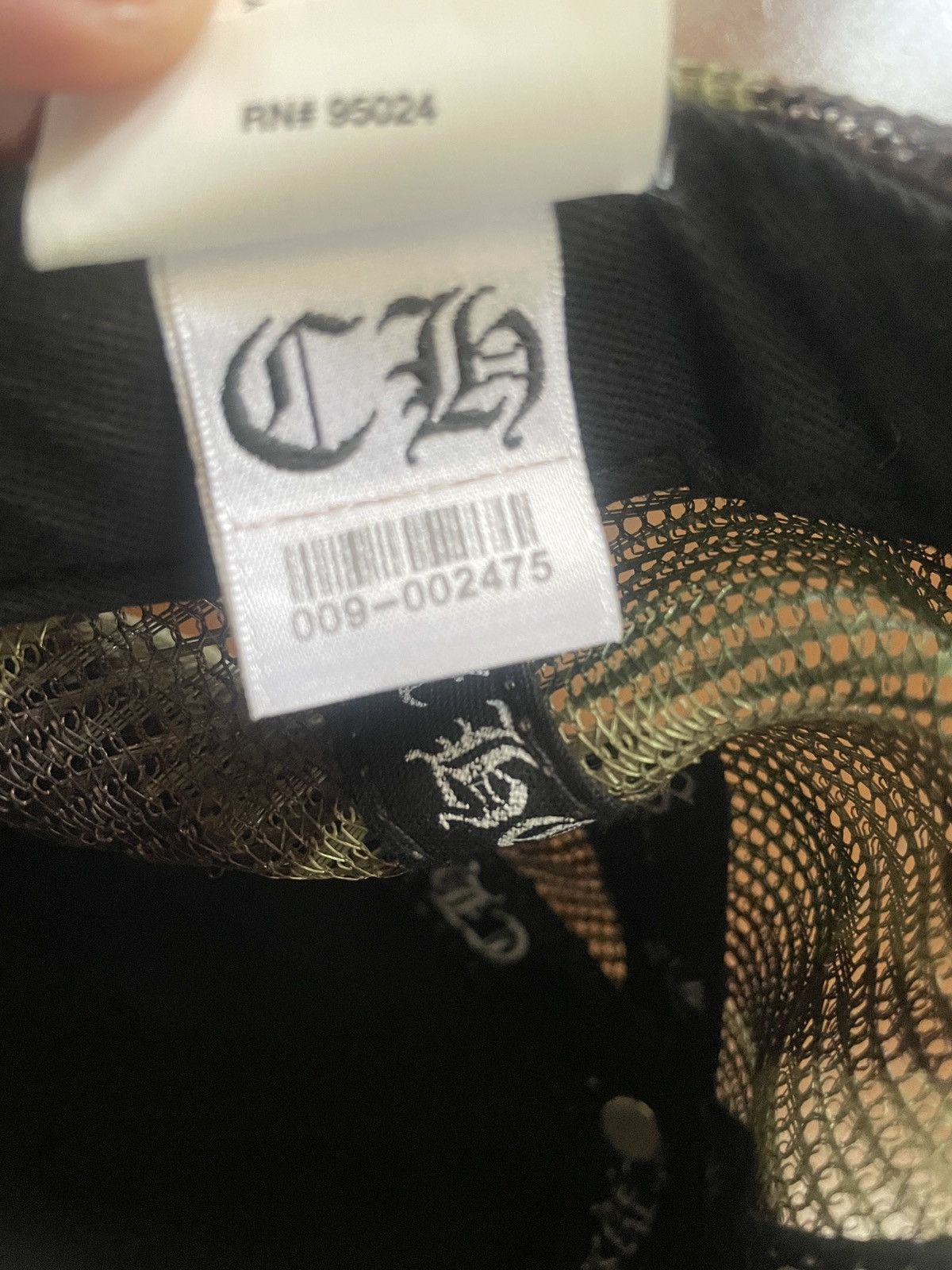 Chrome Hearts Rare Chrome hearts camo star patch hat vintage Size ONE SIZE - 10 Thumbnail