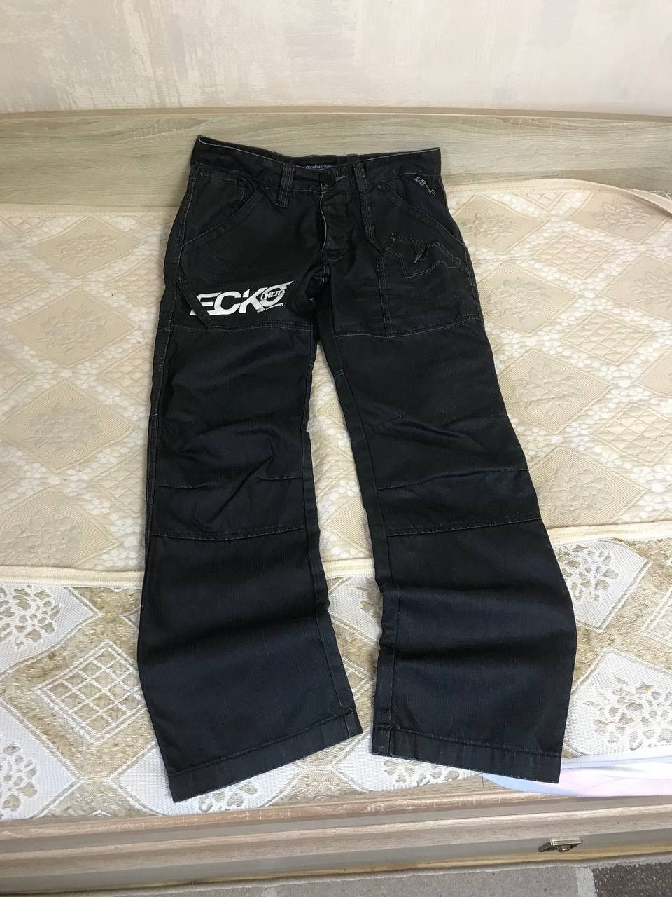 Ecko Unltd. 🔥 Ecko Vintage Logo Y2K Pants Trousers Jeans Pockets Size US 32 / EU 48 - 8 Thumbnail