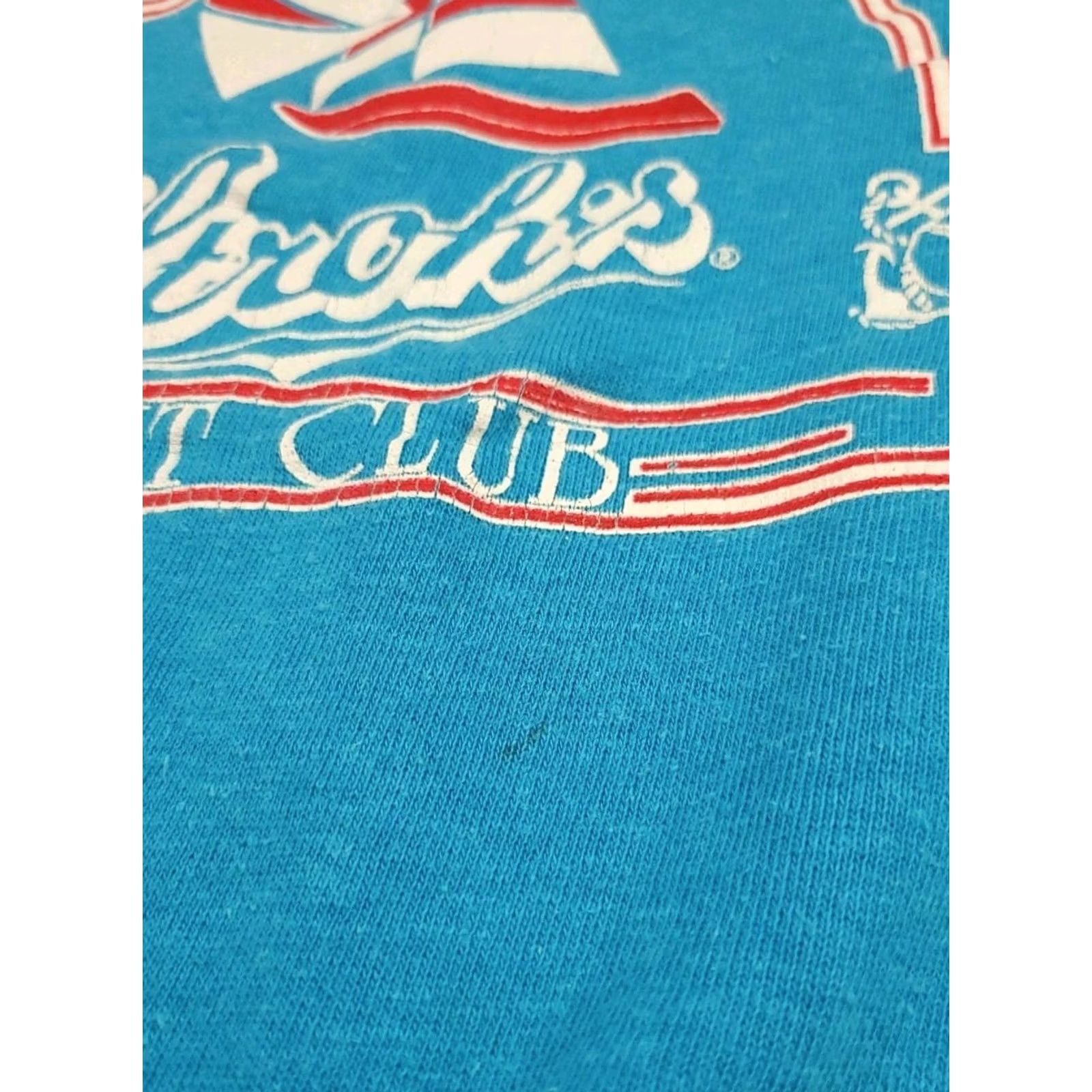 Velva Sheen Vintage Stroh's Yacht Club Sweatshirt Detroit Beer USA Made Rare 70s 80s Size US S / EU 44-46 / 1 - 6 Thumbnail