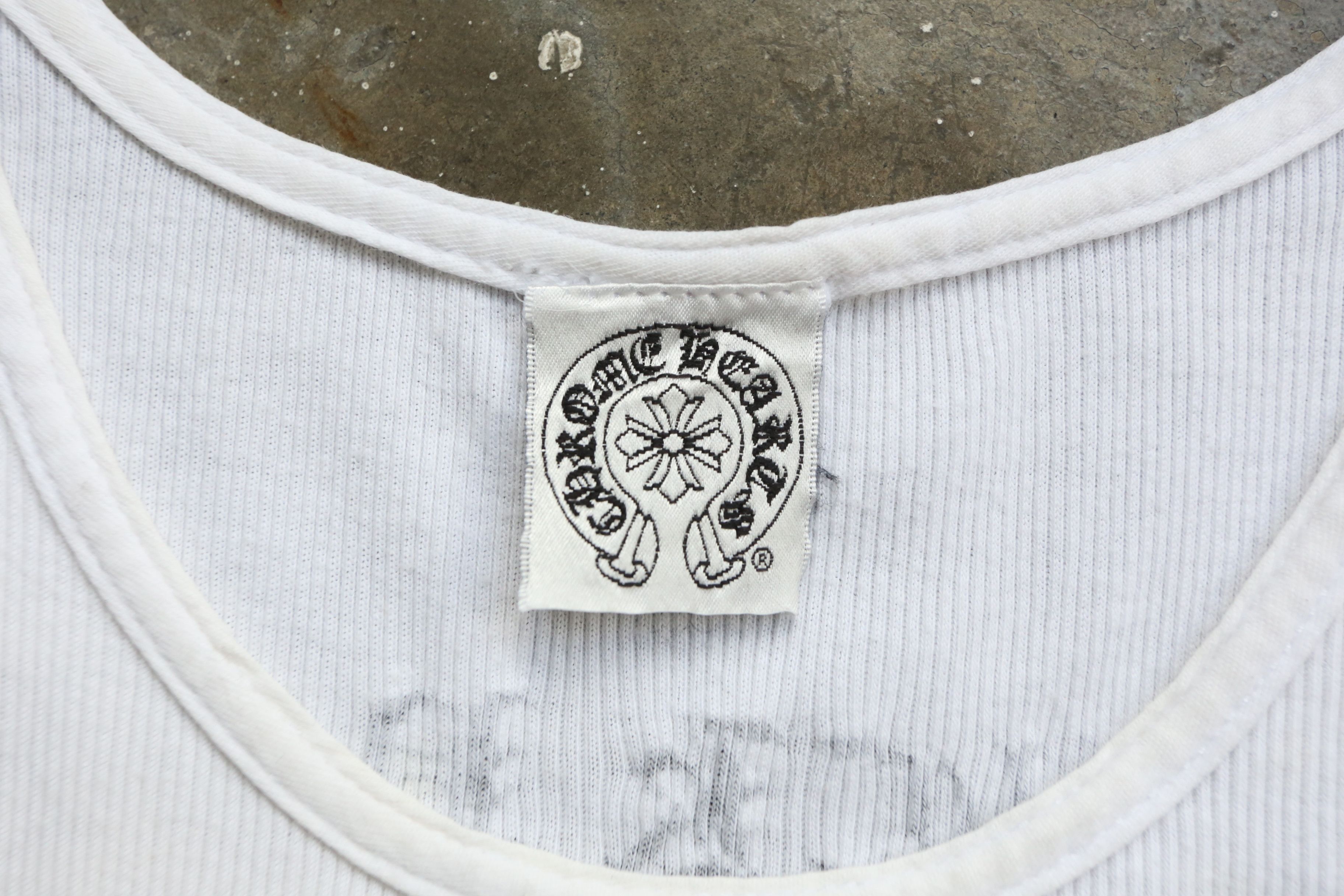 Chrome Hearts Chrome Hearts - "Fuck You" T-Bar Cross Ribbed Tank Top Size US M / EU 48-50 / 2 - 9 Thumbnail