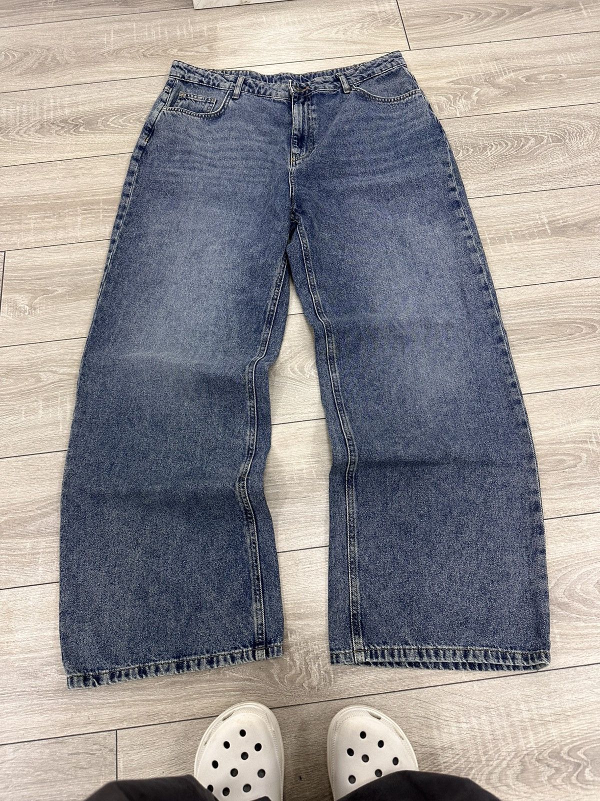 Hysteric Glamour Baggy Y2K Wide Leg JNCO Style Jeans Size US 38 / EU 54 - 1 Thumbnail