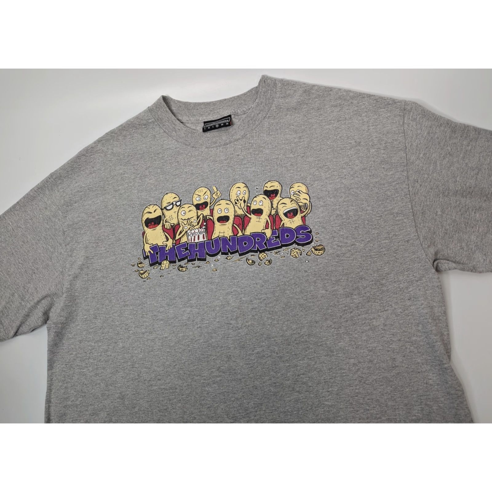 The Hundreds VINTAGE The Hundreds Streetwear T-Shirt Gray Mens XL Y2K Peanut Gallery Size US XL / EU 56 / 4 - 2 Thumbnail