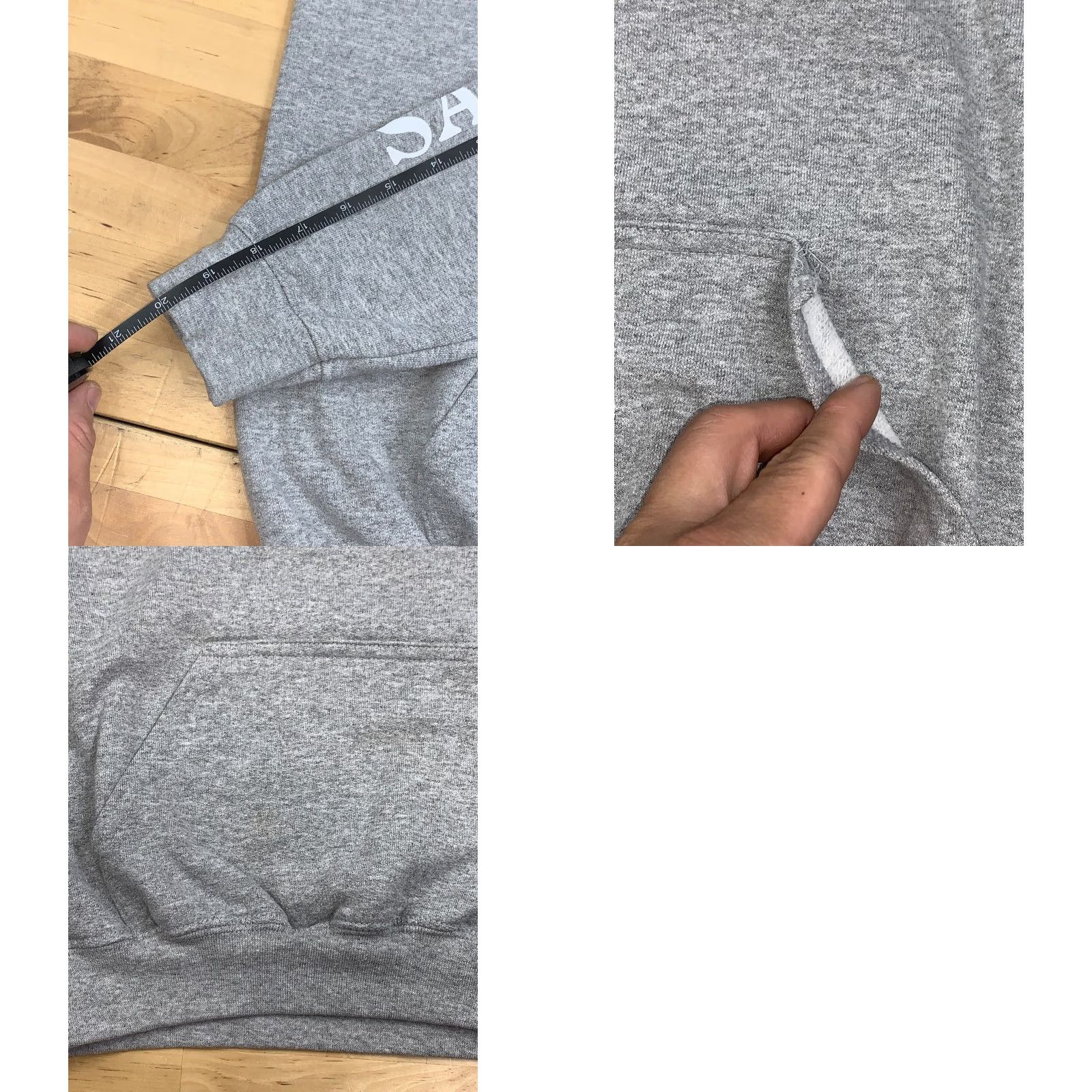 Vintage Salty Crew Gray Hoodie Mens S Pullover Long Sleeve Fish Vintage No #5035 Size US S / EU 44-46 / 1 - 8 Thumbnail
