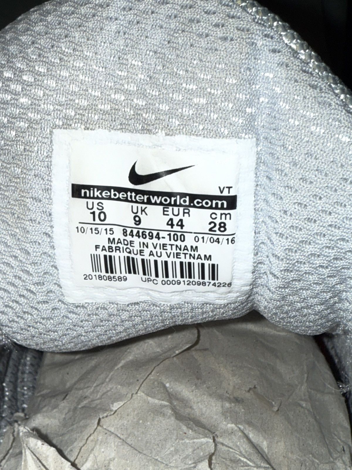Supreme Nike Air Max 98 SUPREME Snakeskin Size 10 Size US 10 / EU 43 - 2 Thumbnail