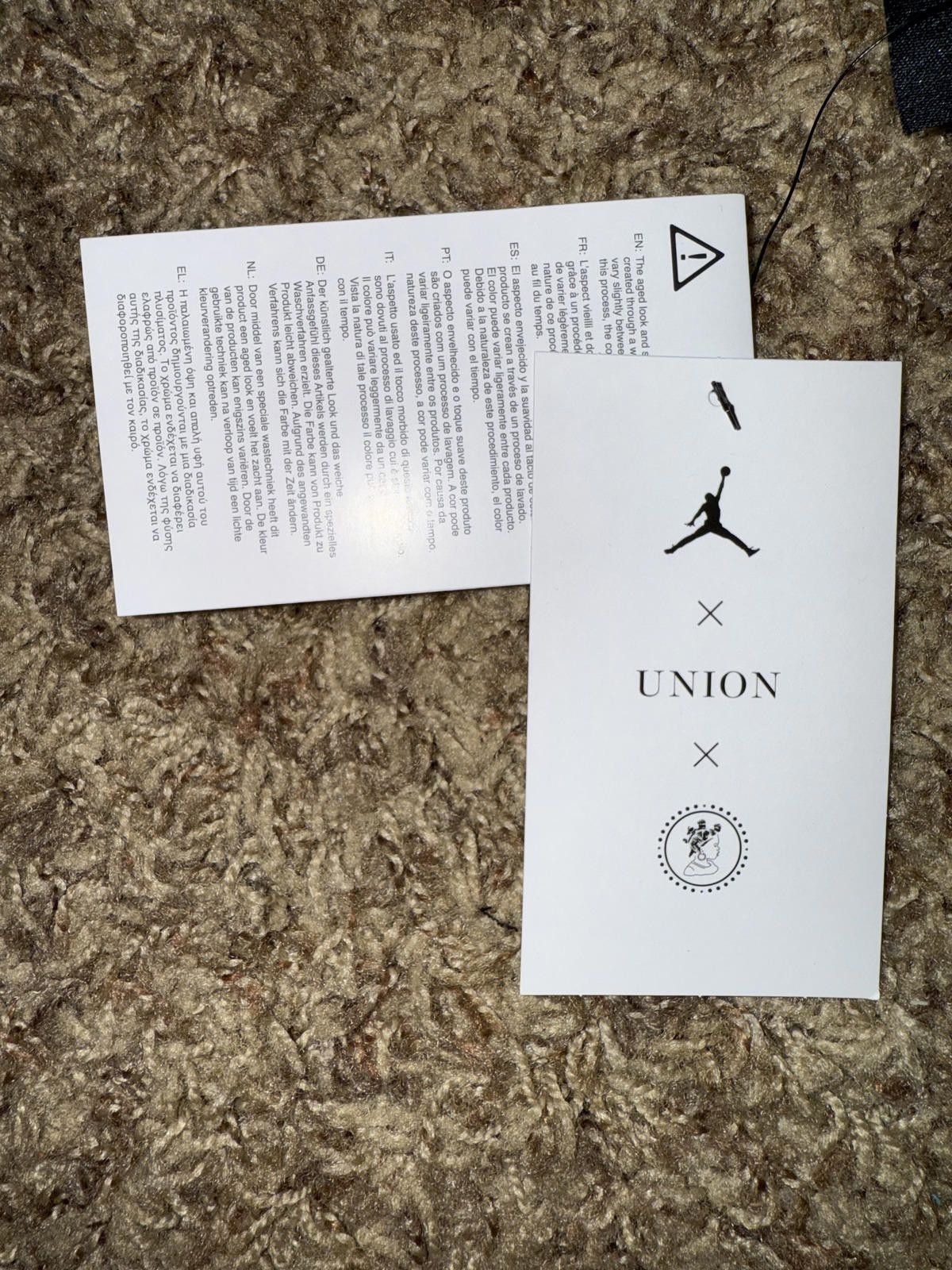 Nike Jordan UNION Bephies Beauty Supply Men’s Hoodie Size US L / EU 52-54 / 3 - 10 Thumbnail