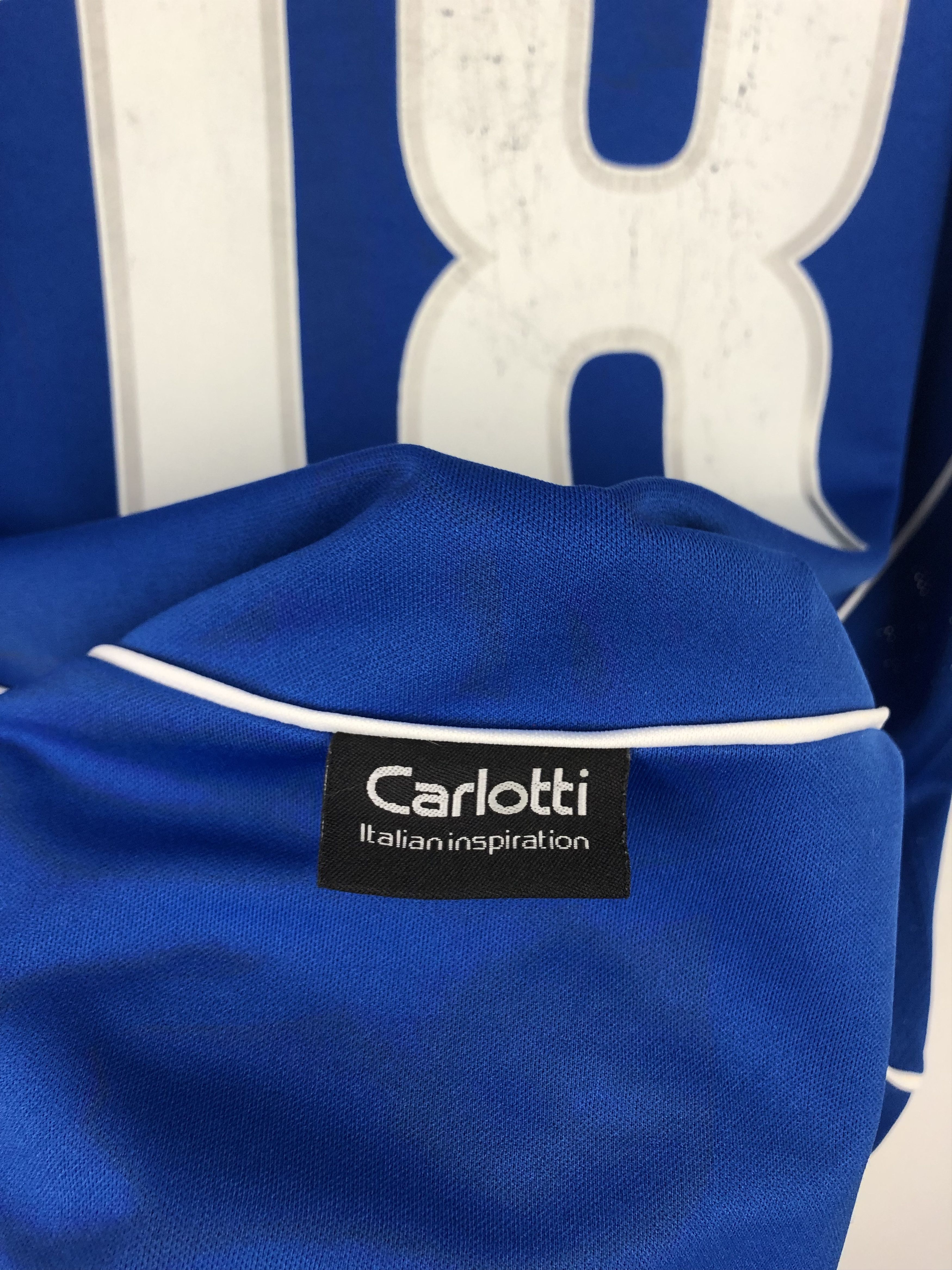 Vintage Oldham Athletic football shirt Soccer #18 Wilkinson Jersey Size US L / EU 52-54 / 3 - 10 Thumbnail