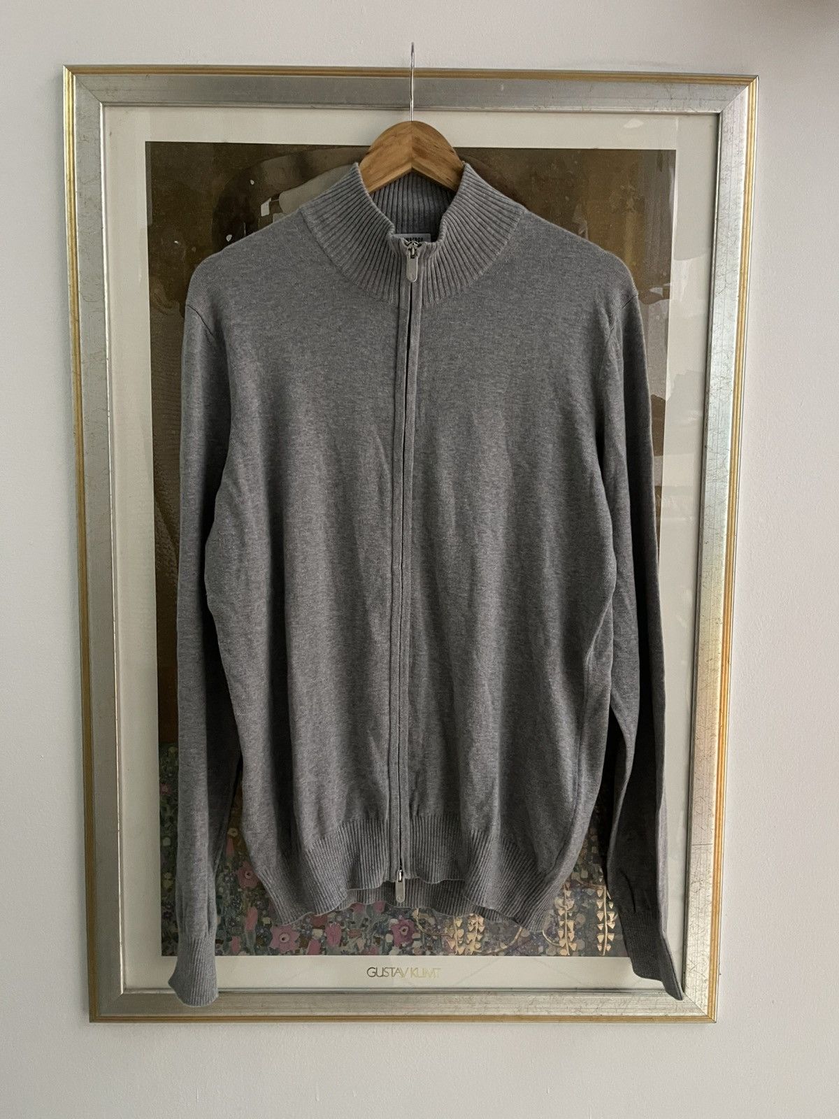 Dirk Bikkembergs Vintage Dirk Bikkembergs Zip Up Football Sweatshirt Size US L / EU 52-54 / 3 - 2 Thumbnail