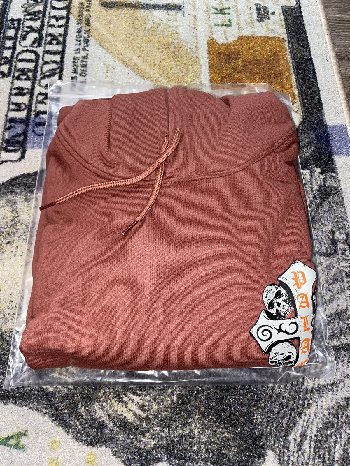 PALACE TGF HOOD Brown size M