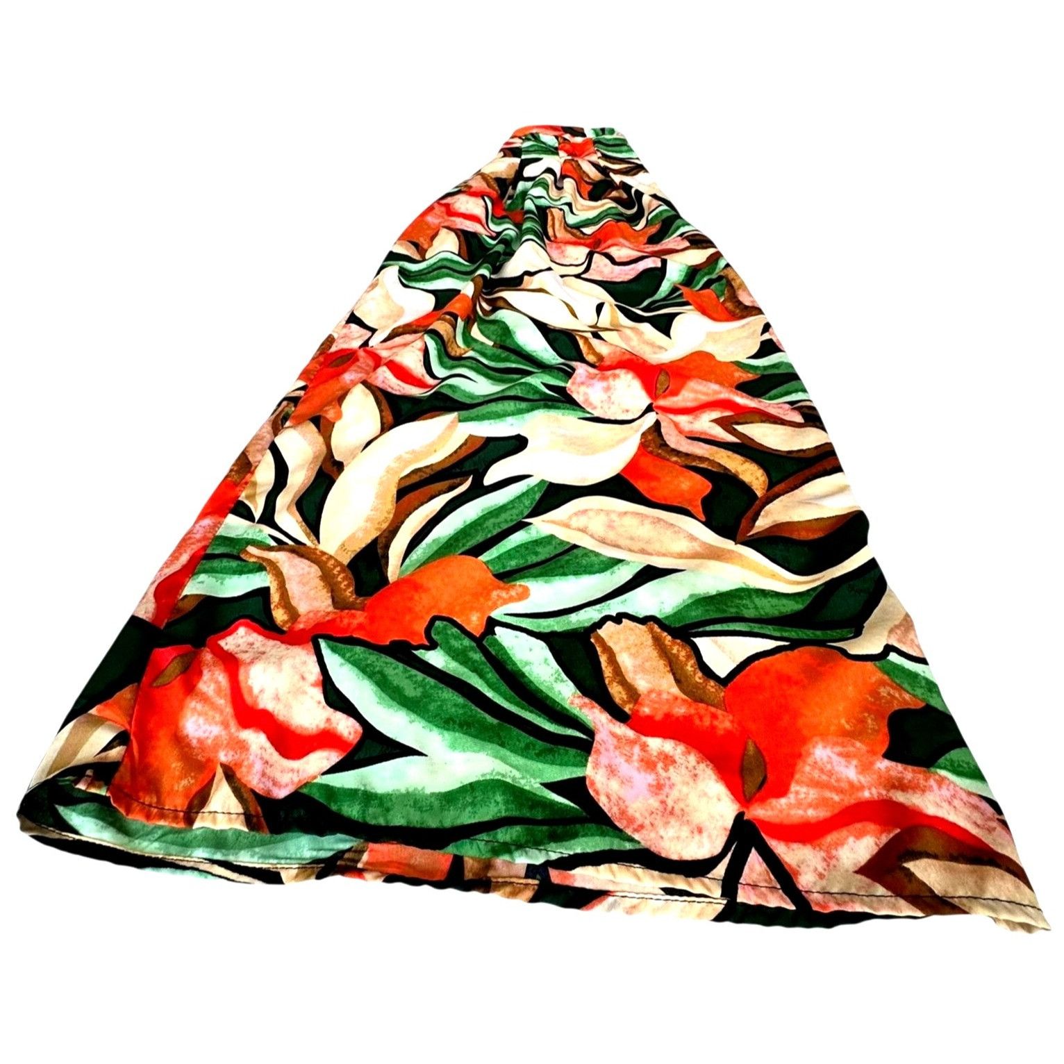 Other Moon Orchid Palazzo Pants Medium Abstract Festive High Waist Size 30" / US 8 / IT 44 - 11 Thumbnail