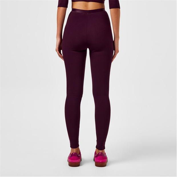 Lanvin o1g2r1mq1024 Leggings in Burgundy Size 29" - 5 Thumbnail